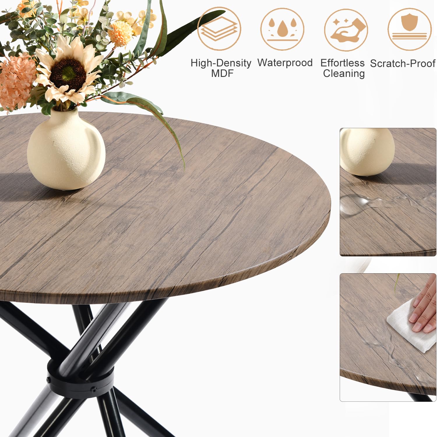 Homy Casa FONTANA 246T Dining-Tables - View #4