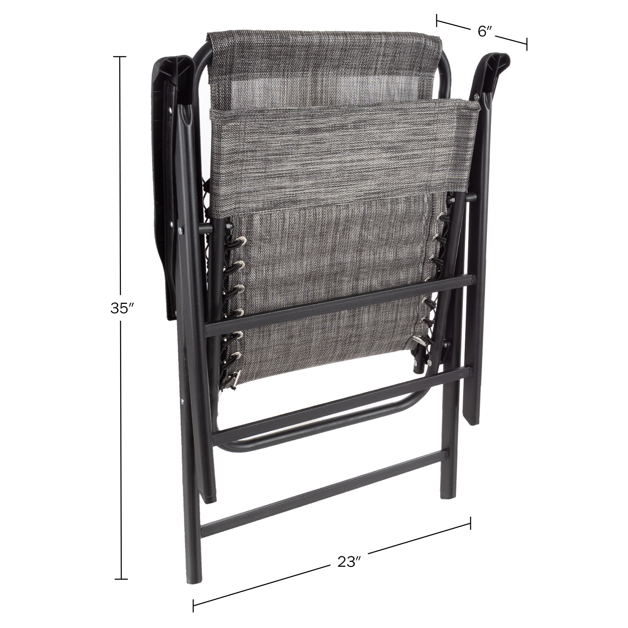 Pure Garden 80-OUTSUS-GRY Beach-Camping-Chairs - View #6