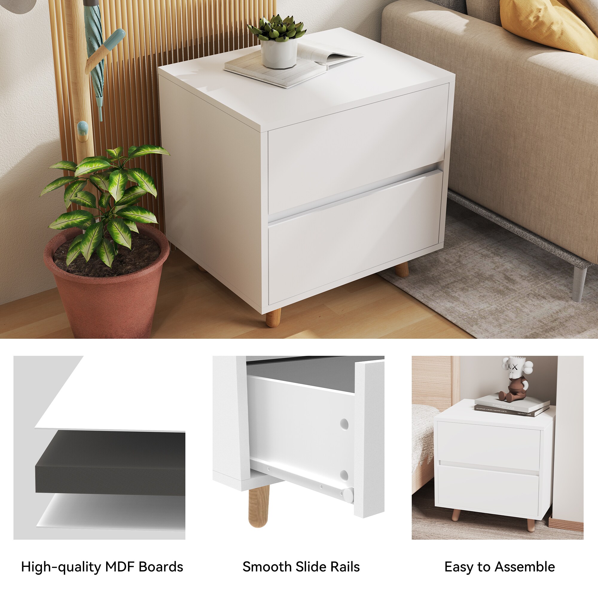  IF-NS02-WT nightstands - View #8