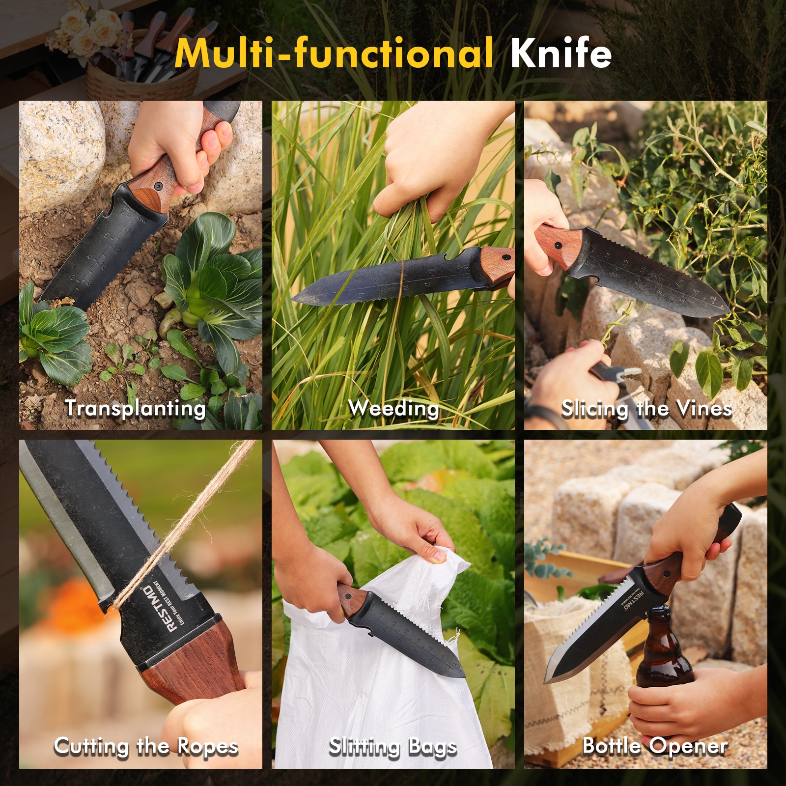 Restmo O-GK-2-BN Garden-Hand-Tool-Kits - View #5