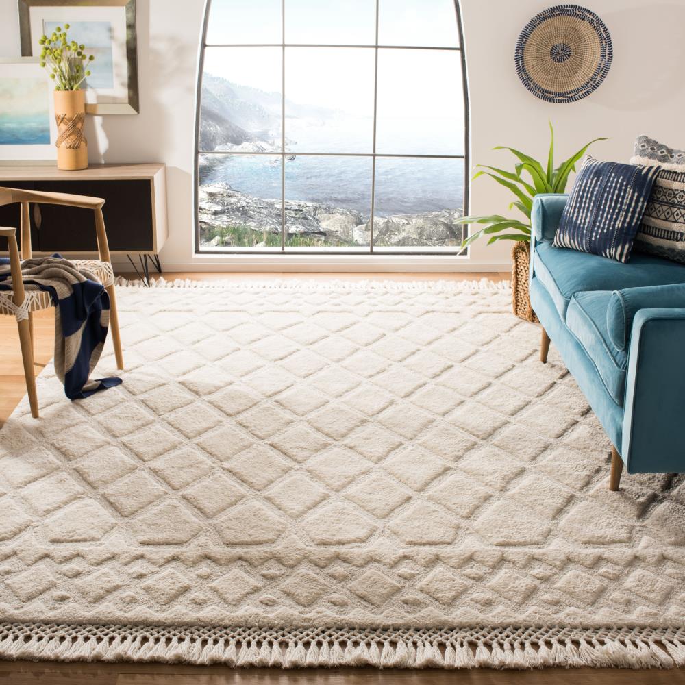 Casablanca Medallion Taupe Tufted Cotton Bath Rugs from Madison Park