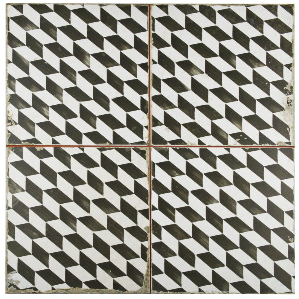 Affinity Tile FPEKESPI Kings Espiga 18-in x 18-in Matte Ceramic Large format Floor and Wall Tile ( 10.95-sq ft Carton