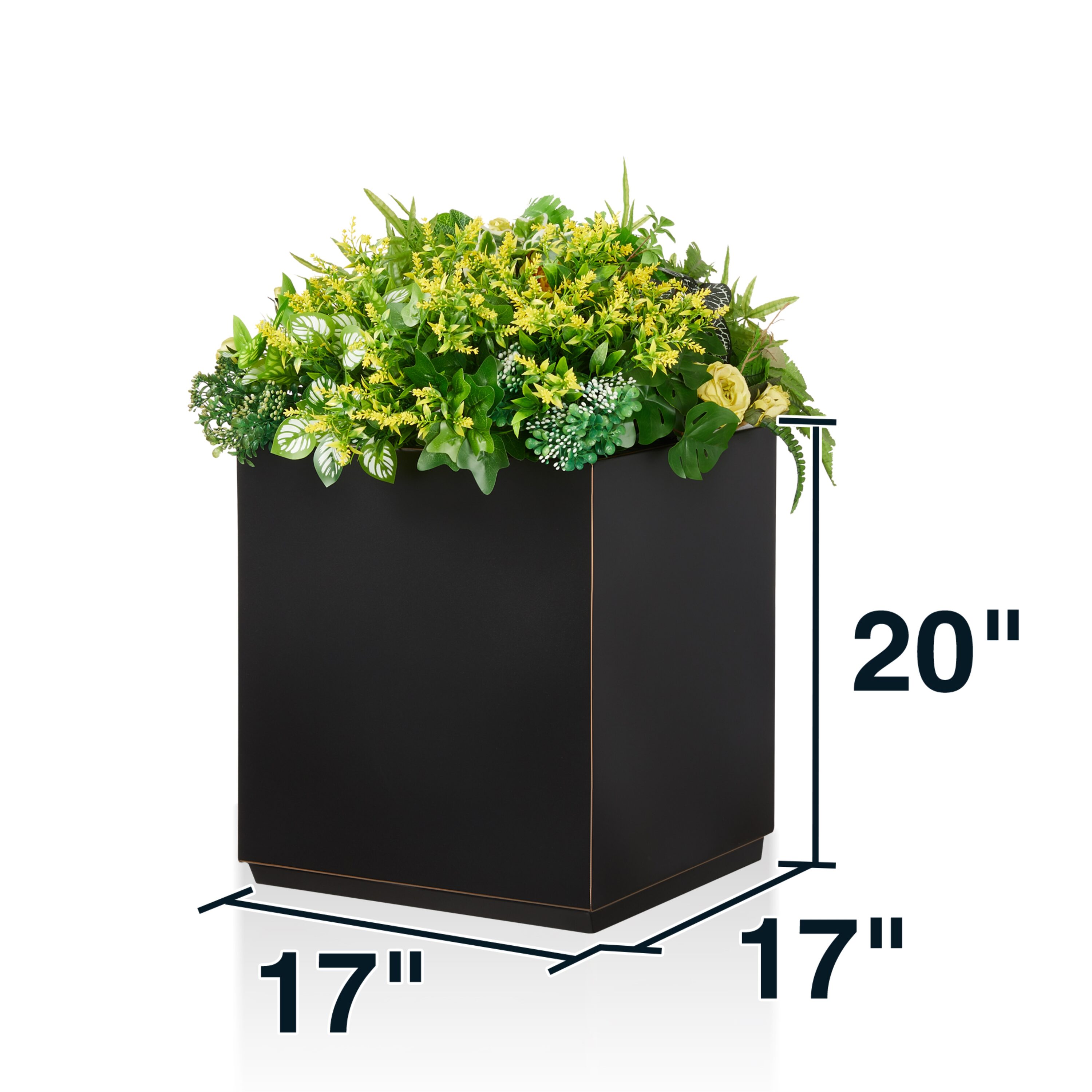 EDYO LIVING HCMP005-BLK Planter-Window-Box - View #6