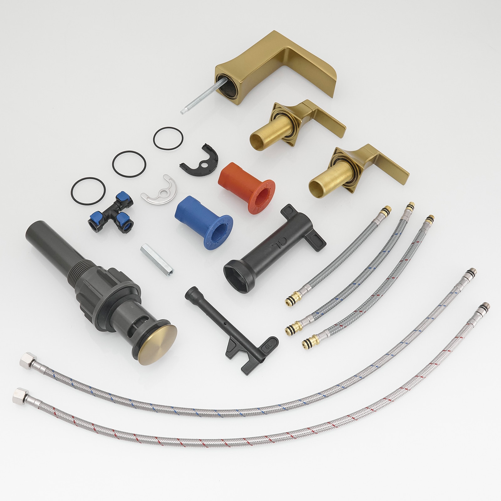 WELLFOR GQJ-1364-BG Lavatory-Faucets - View #2