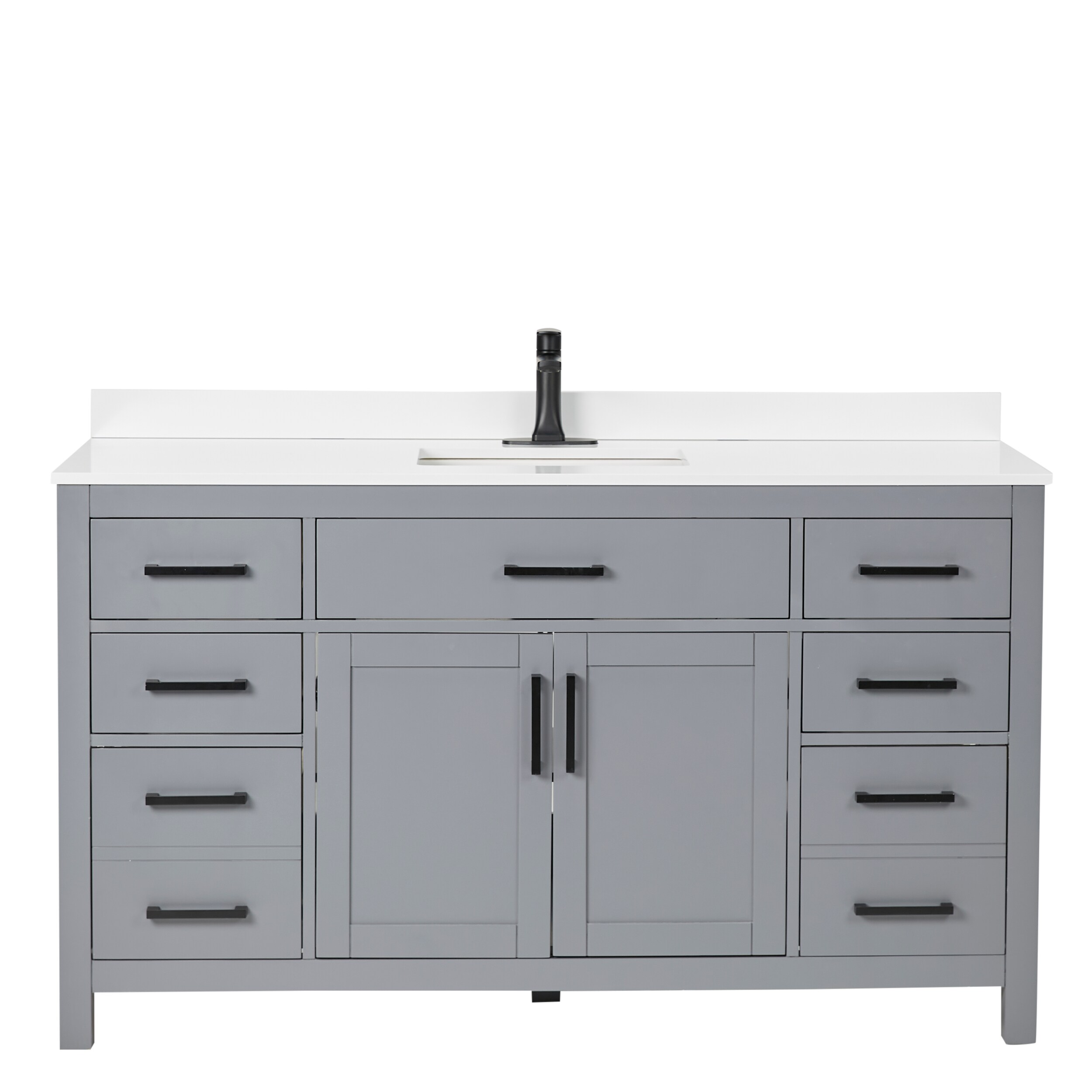 Wyndham Collection WCG242460SGBWCUNSMXX Bath-Vanity-Combo - View #8