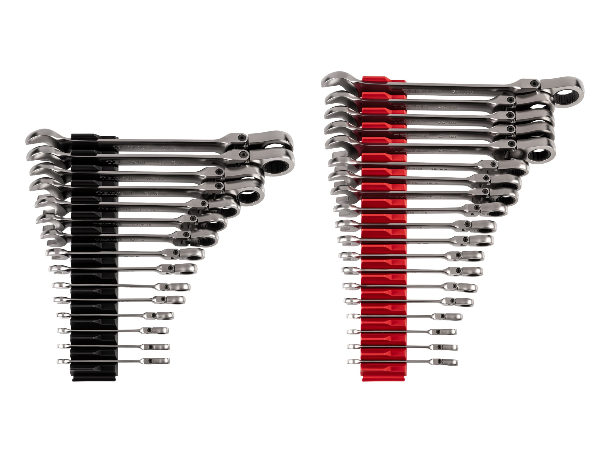 TEKTON 34-Piece Set Standard (SAE) and Metric Flexible Head Ratchet Wrench WRC95305 Sansujyuku sansujyuku.com