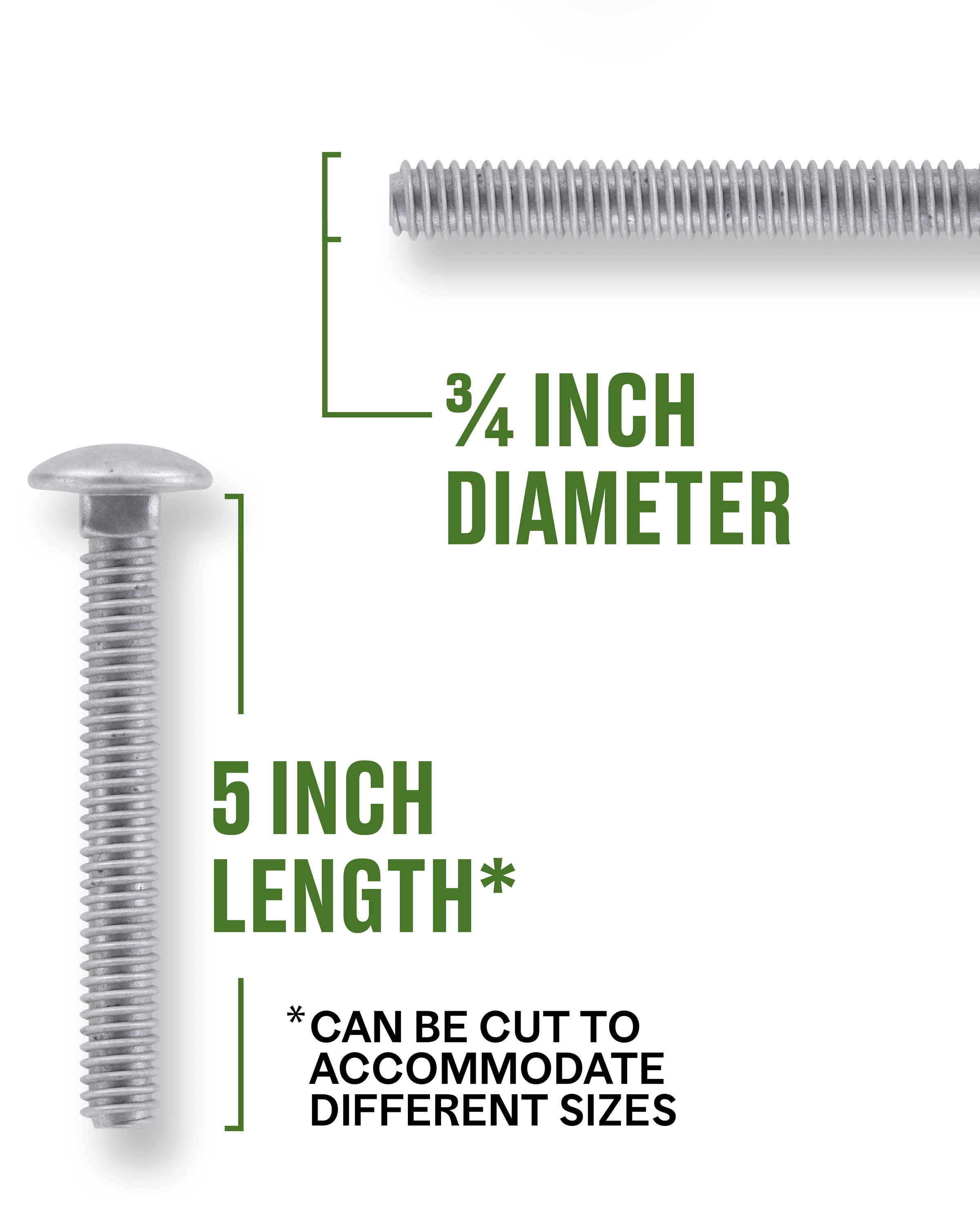 Hillman 812683 Metric-Carriage-Bolts - View #3