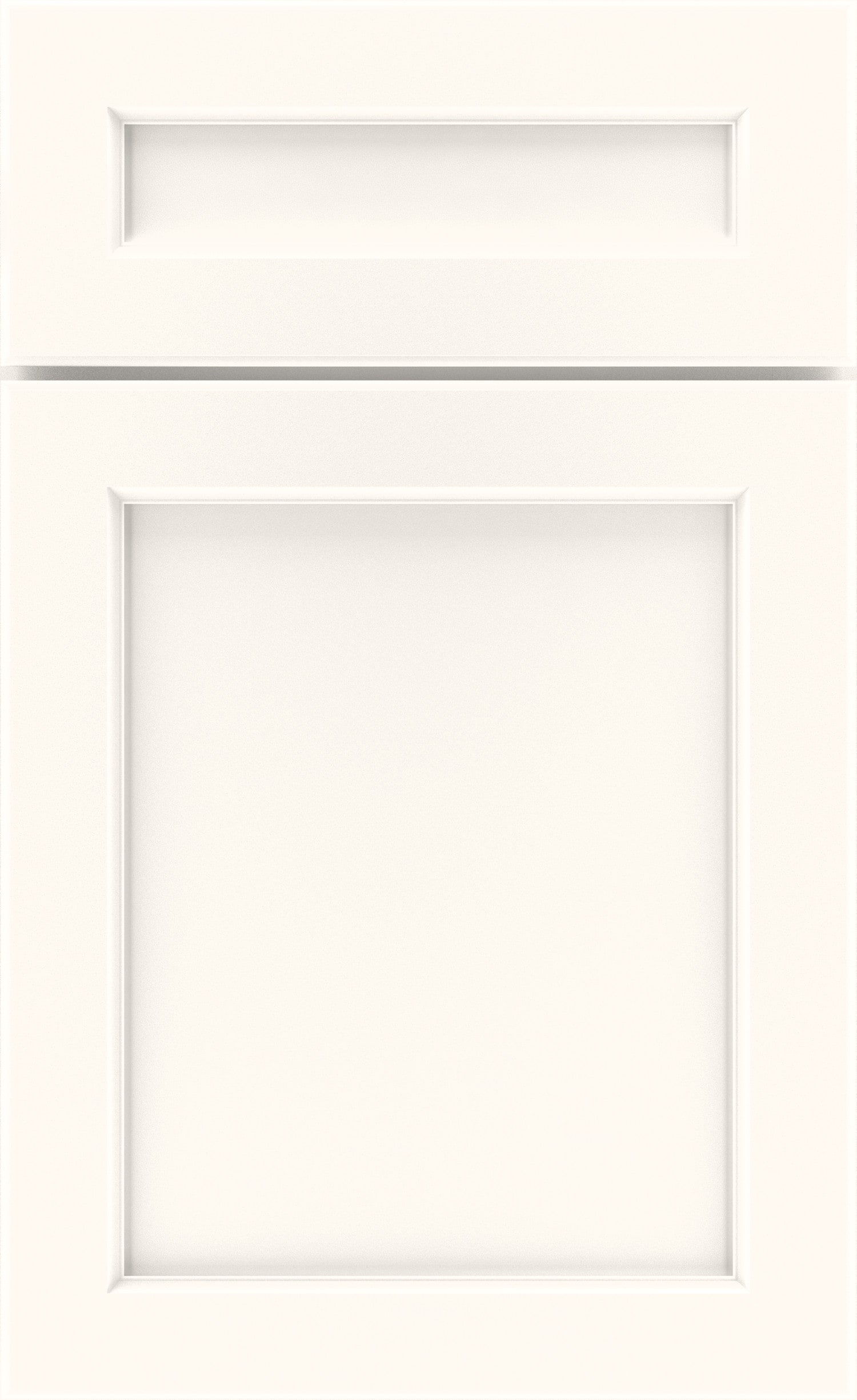 Diamond NFOAMDR.KARWI.WHITE Karwin 8.5-Inches W x 14-Inches H White Painted Kitchen Cabinet Sample (Printed Sample)