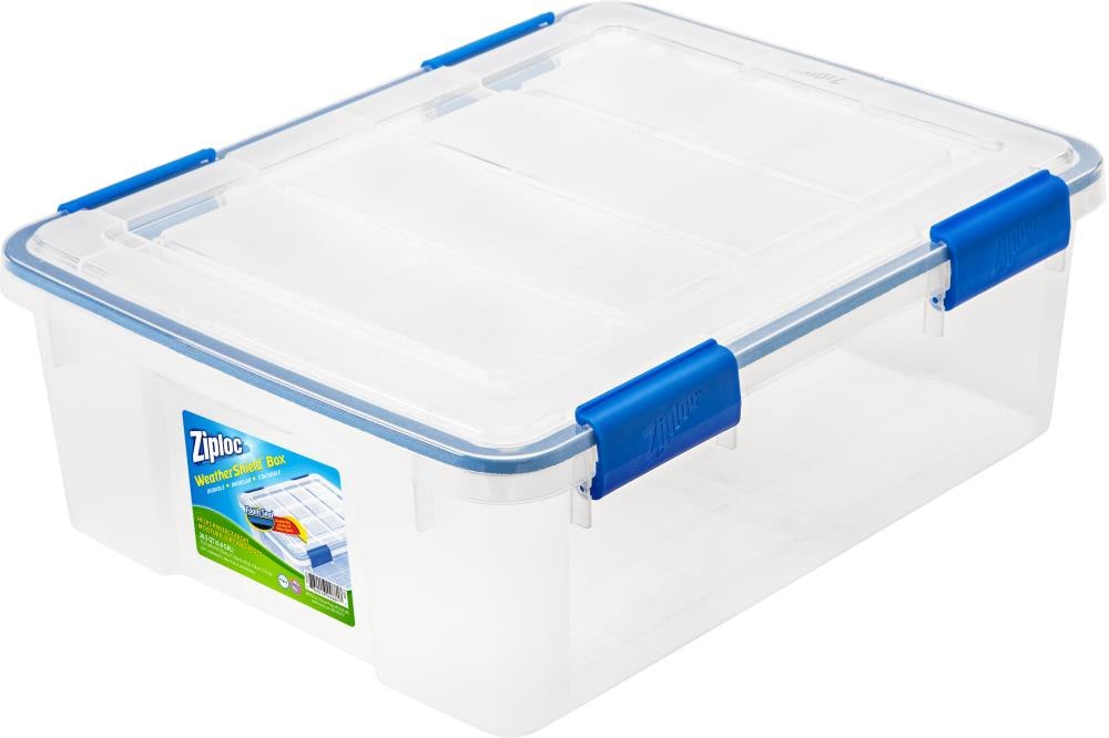 Ziploc® Gallon Storage Bags - 1 gal Capacity - Clear - 38/Box