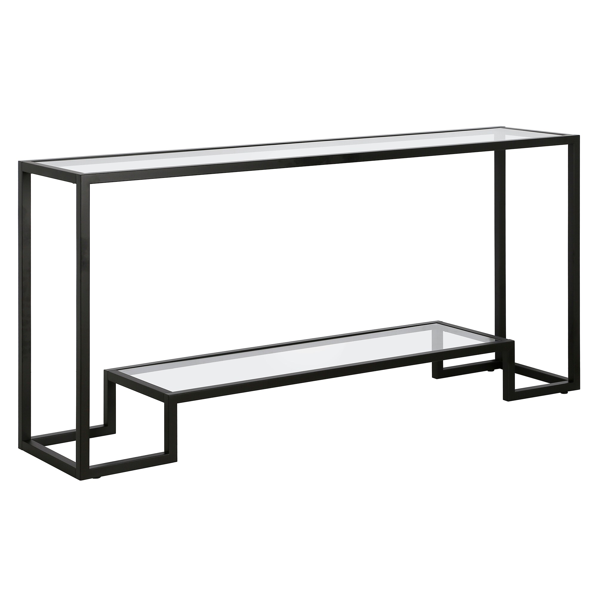 Hailey Home AT1149 Glam Blackened Bronze Console table