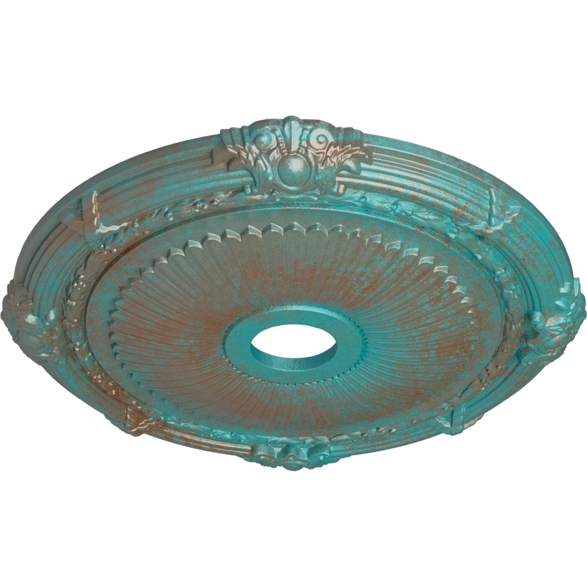 Ekena Millwork CM27HECGS Ceiling-Medallions - View #2