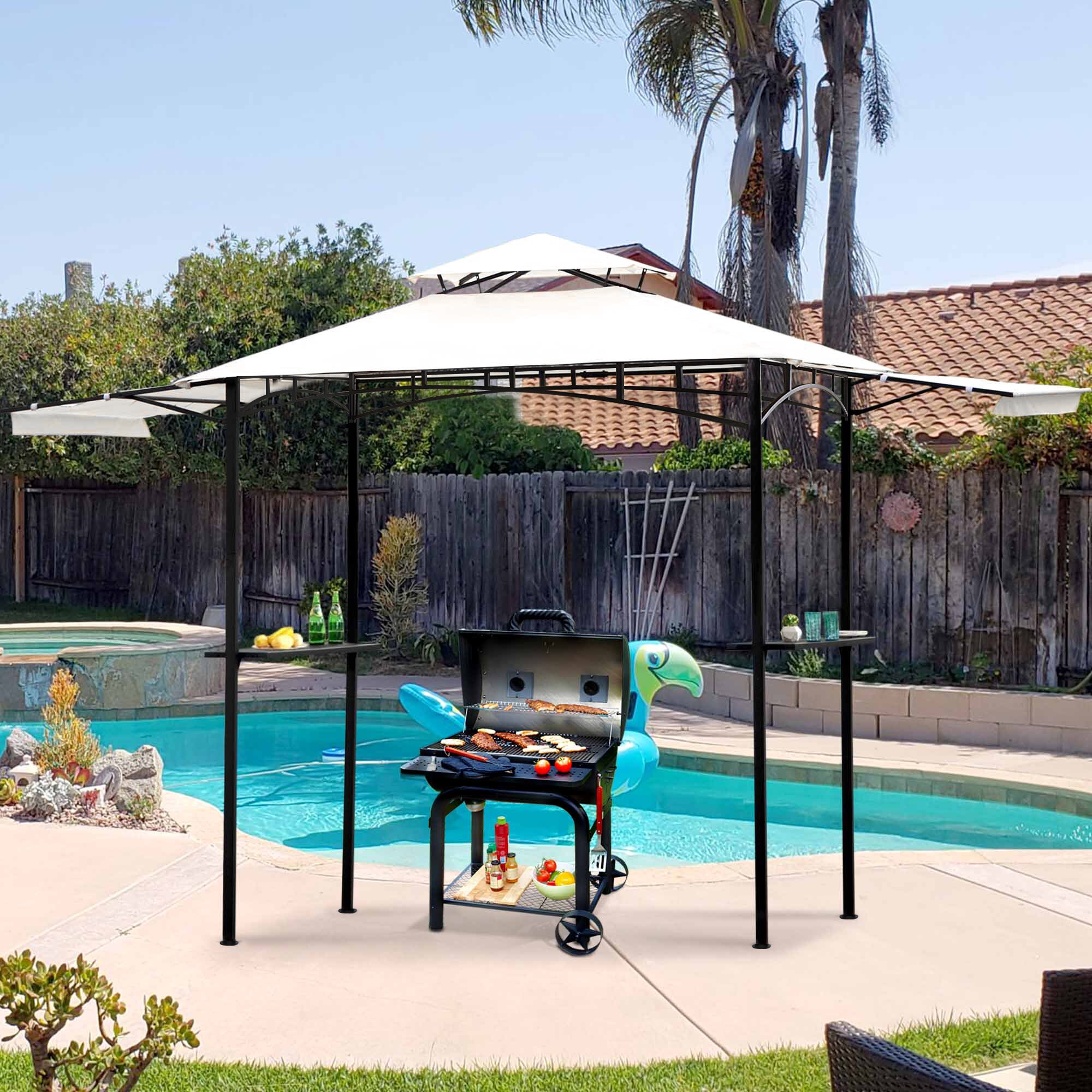 Afoxsos LWMX103 Wood-Resin-Gazebos - View #13