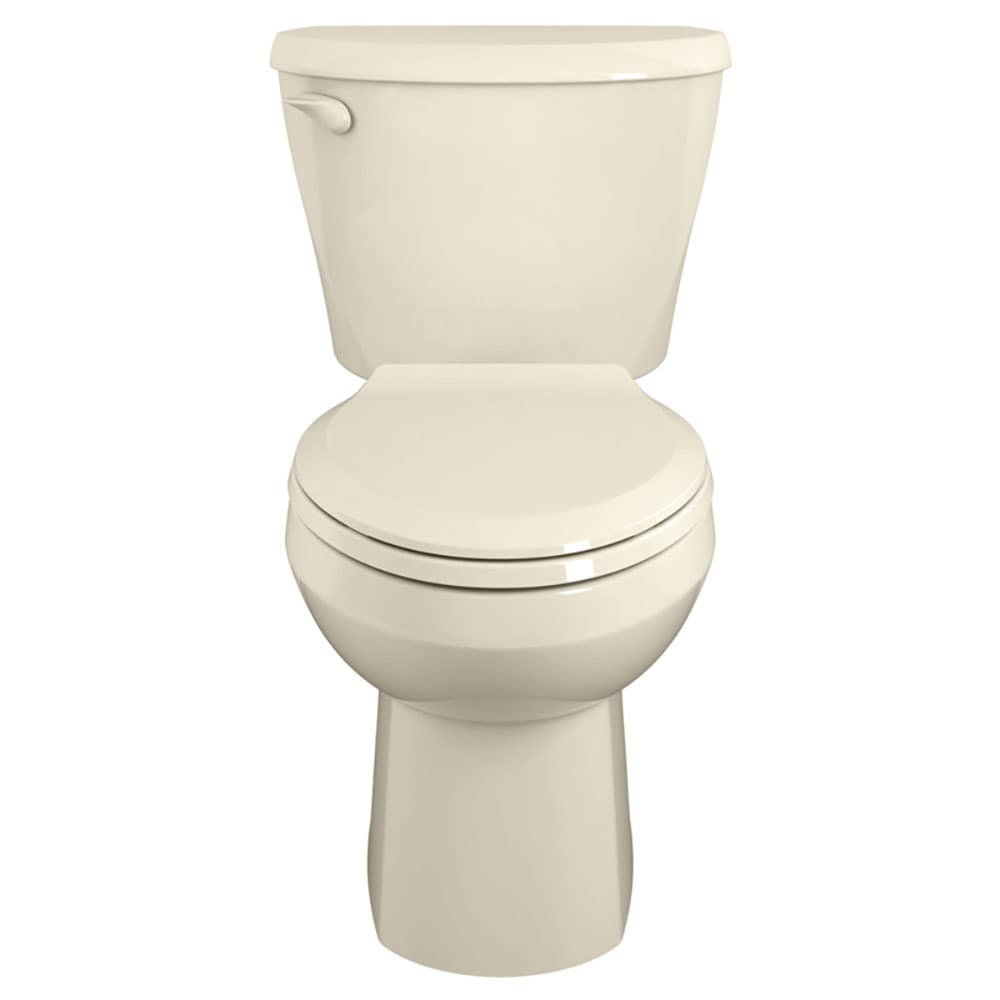 American Standard 221CA004.021 Colony Bone Single Elongated Standard height 2-piece Toilet 12-in Rough-In 1.6 GPF