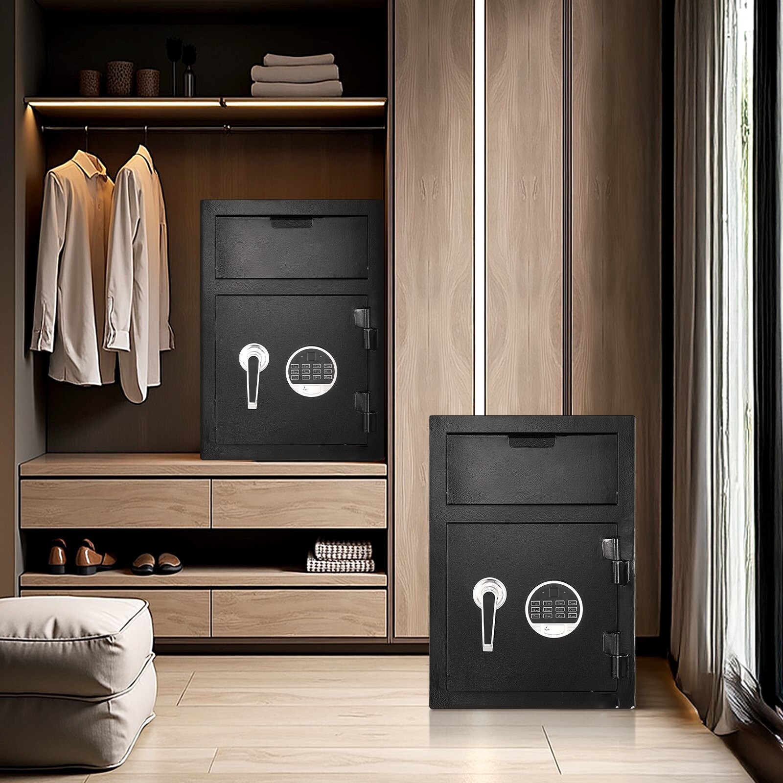 Mecale YAS-20Q72B Cash-Check-Safes - View #2