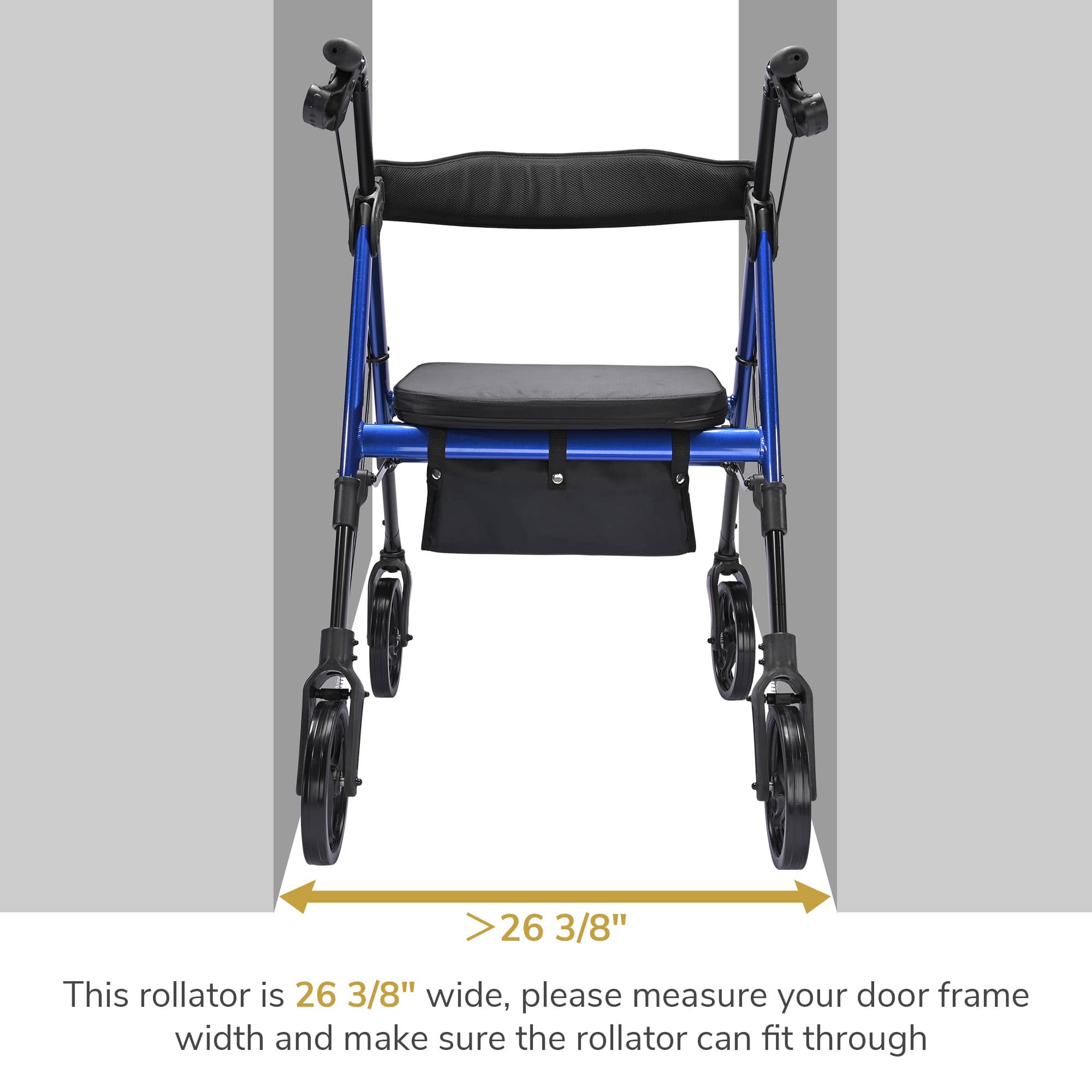 Yescom 38RLT001-9268-03-LO Walkers-Wheelchairs-Rollators - View #6