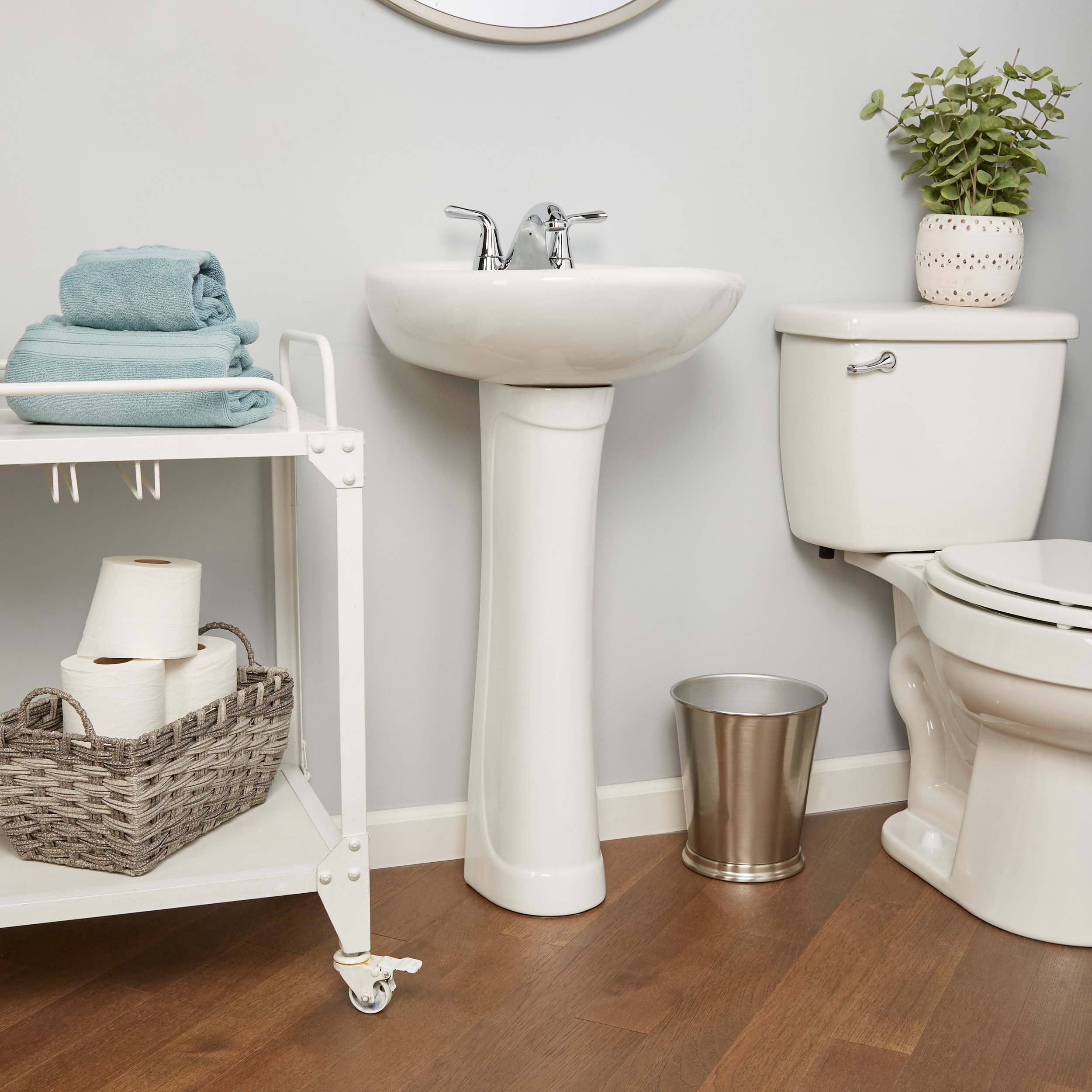 Barclay 3-9164WH Complete-Pedestal-Lavatories - View #8
