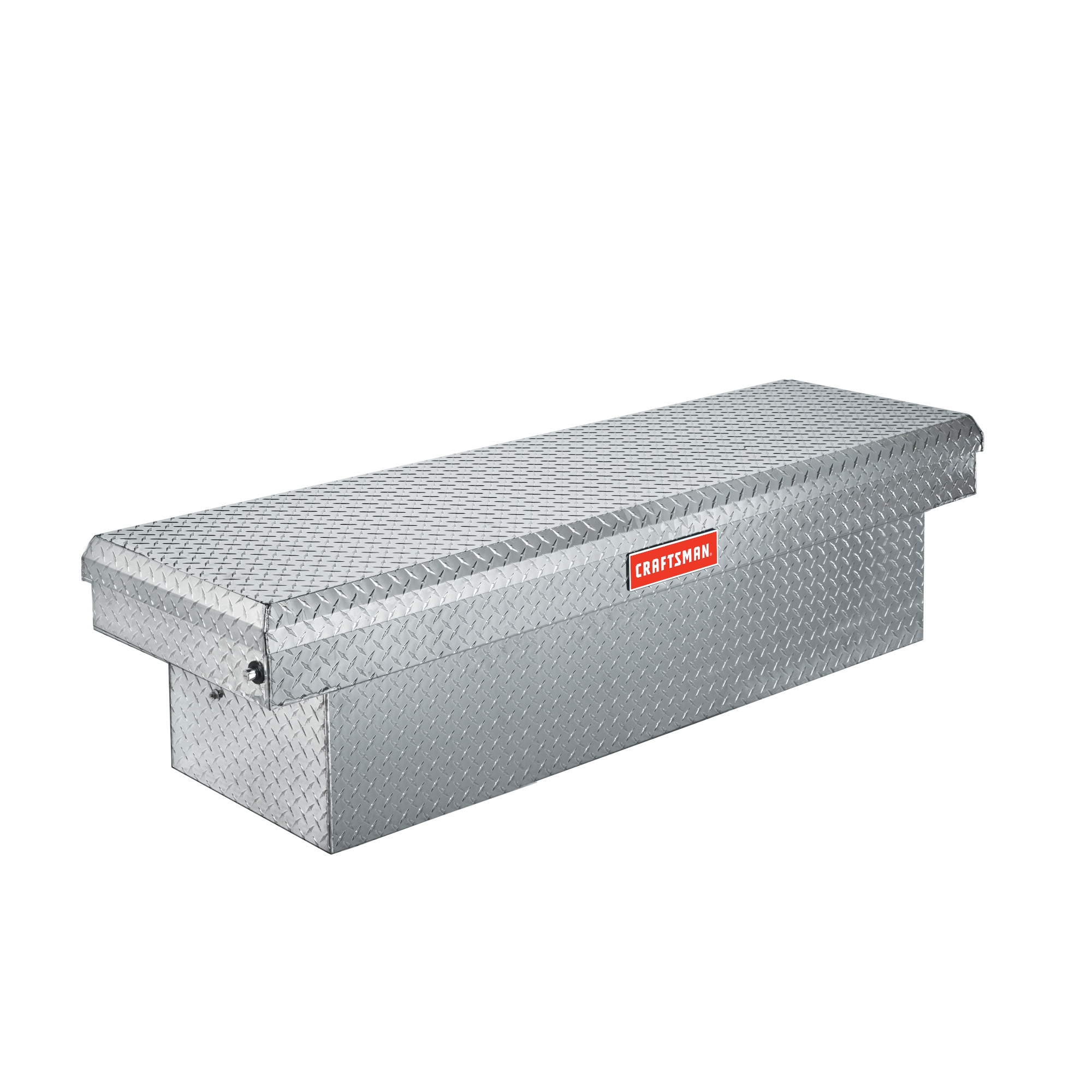 CRAFTSMAN 71.3-in x 19.5-in x 17.2-in Silver Aluminum Crossover Truck Tool  Box in the Truck Tool Boxes department at