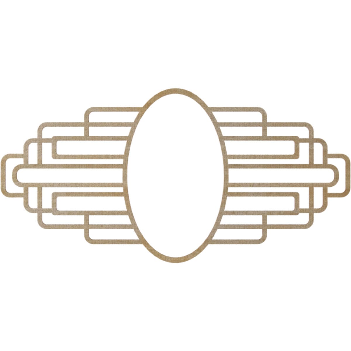 Ekena Millwork CMWP38X19X0250EBHI Ceiling-Medallions - View #4