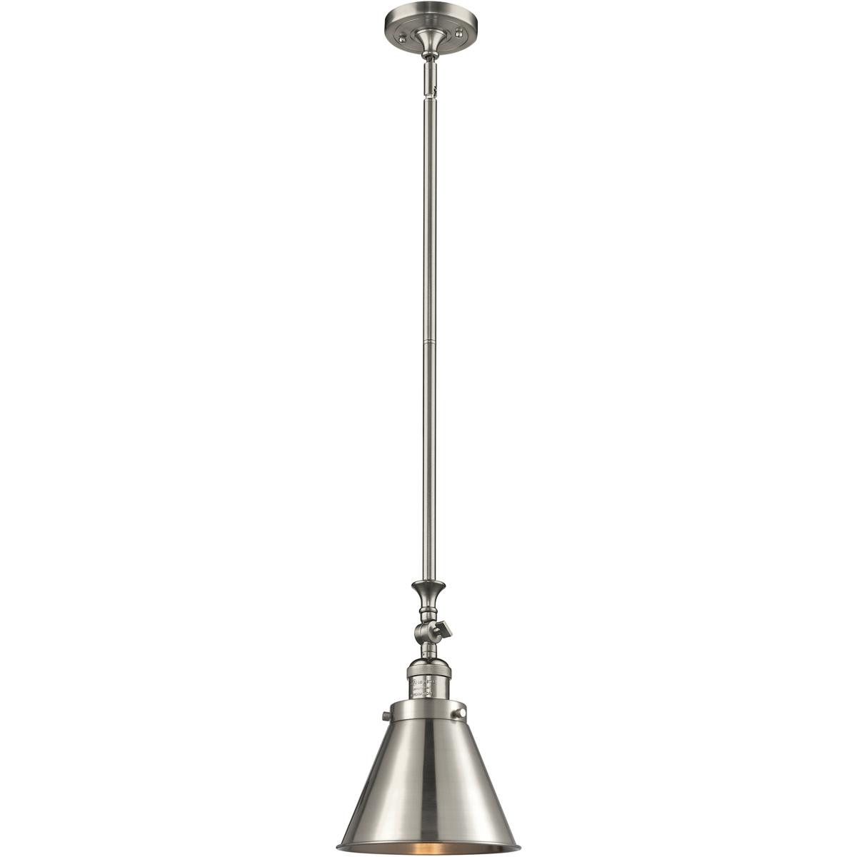 Innovations Lighting 1745439 206-SN-M13-SN Franklin Restoration Appalachian Mini Pendant
