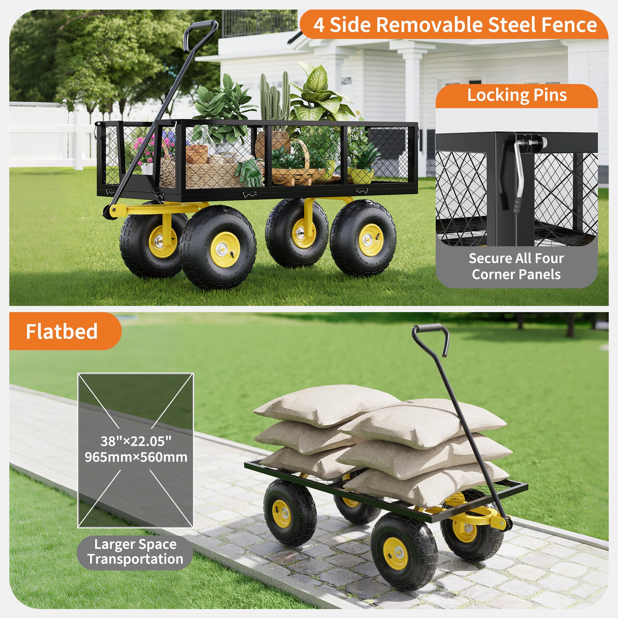 DEXSO JANE-B9N2LC Plant-Caddy-Cart - View #6
