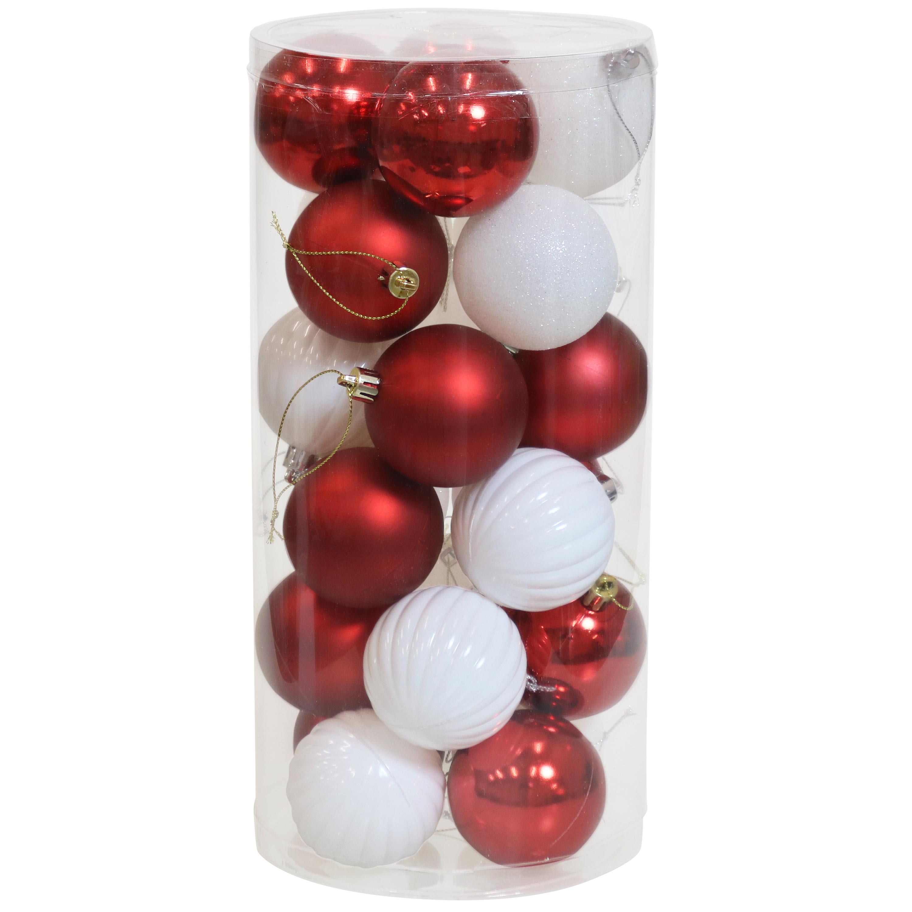 Set of 5 Glitter 3D Light Bulb shaped ornaments NEW In Box Shatterproof 