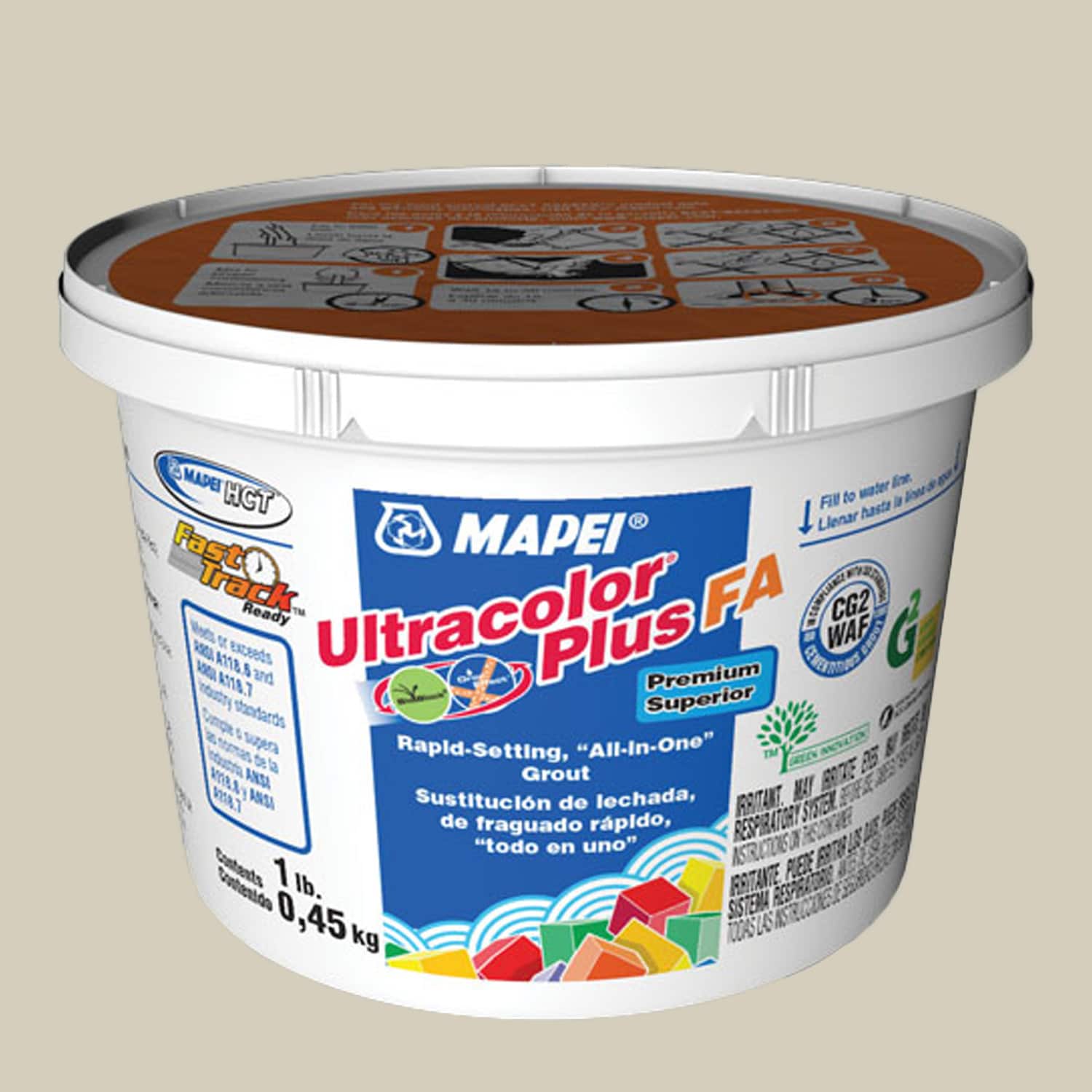 MAPEI 6BU501431 Ultracolor Plus FA Biscuit #5014 All-in-one Grout (1-lb)