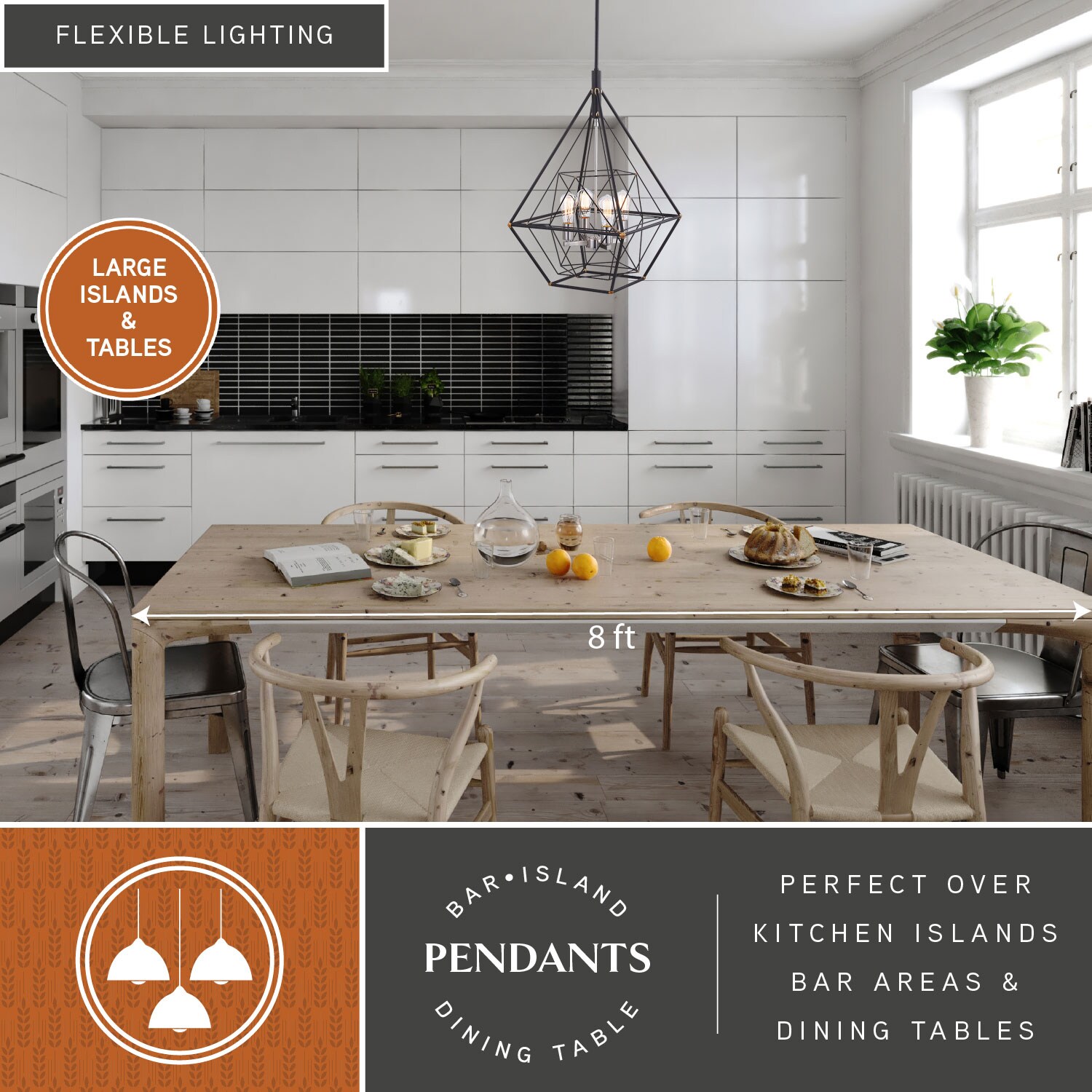 Cascadia P0328 Pendant-Lights - View #2