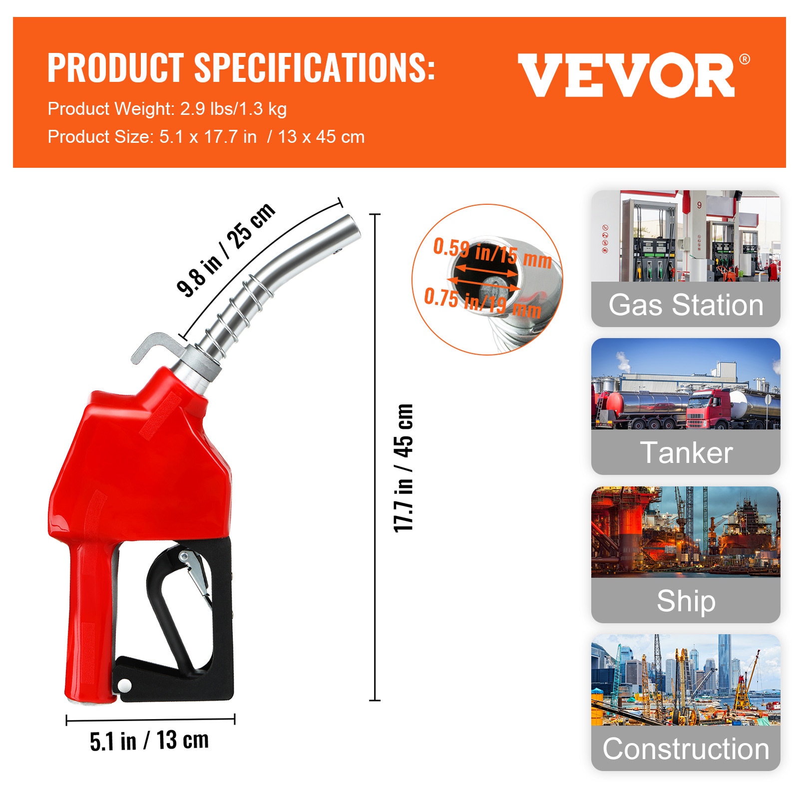 VEVOR JYQHBDDWC19MM30PCV0 Miscellaneous-Pe-Accessories - View #8