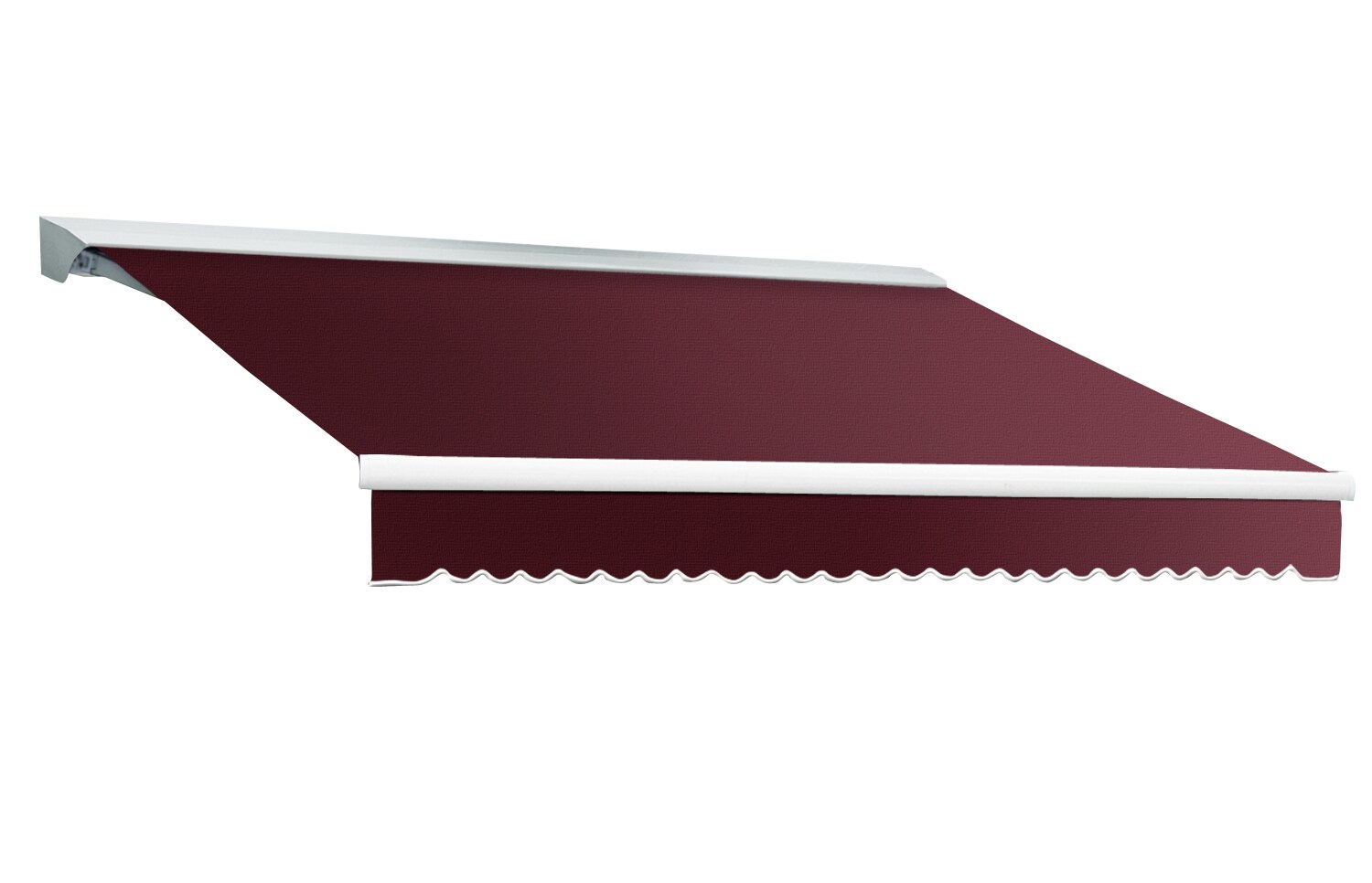 Awntech DM16-60-B 76.5-Inches Wide x 48-Inches Projection x 56-Inches Height Fabric Solid Window/Door Awning