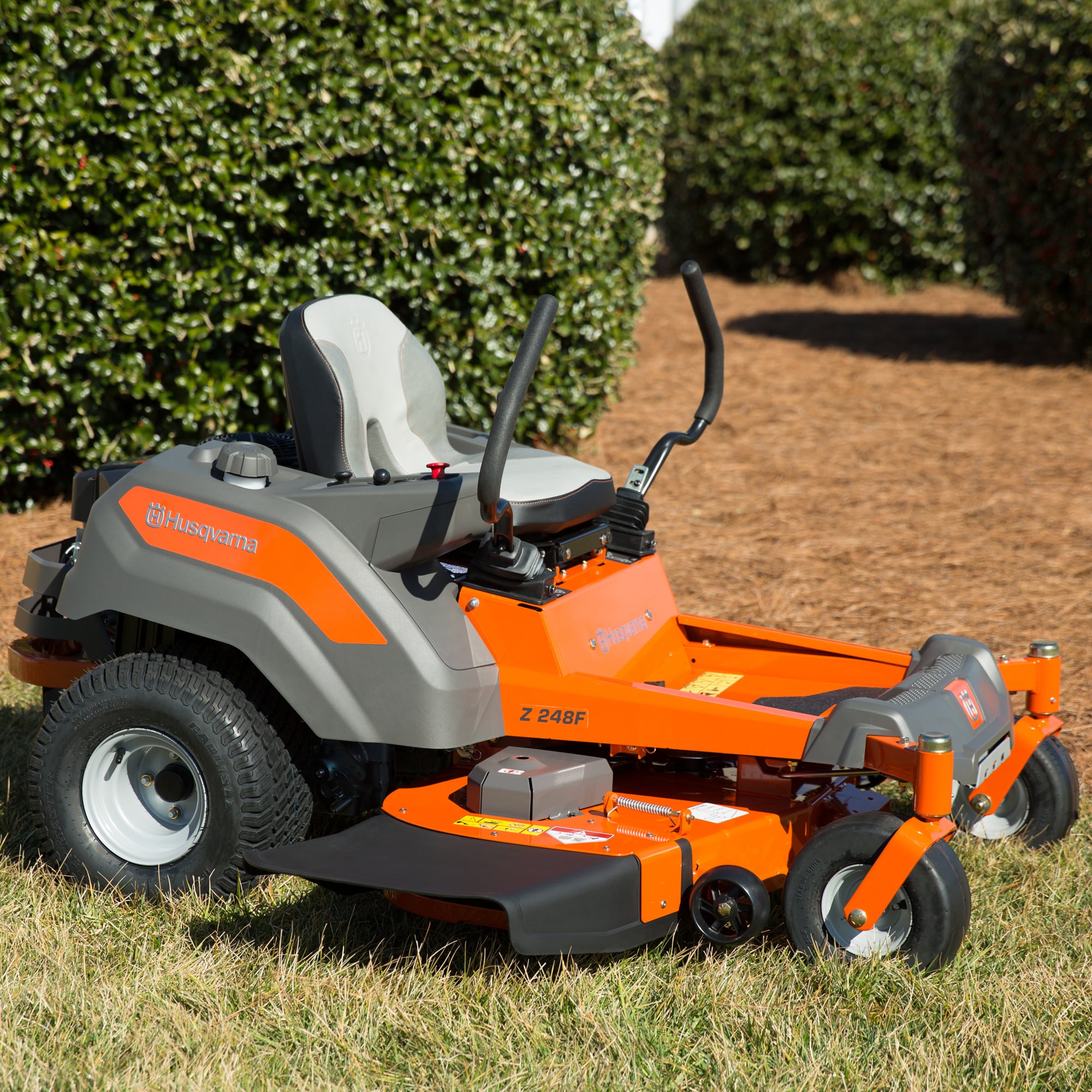 Husqvarna Z248F 48-in 21.5-HP V-twin Zero-turn Lawn Mower at Lowes.com