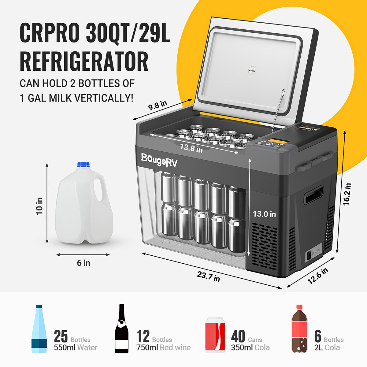 BougeRV LW03003 Portable-Coolers - View #4