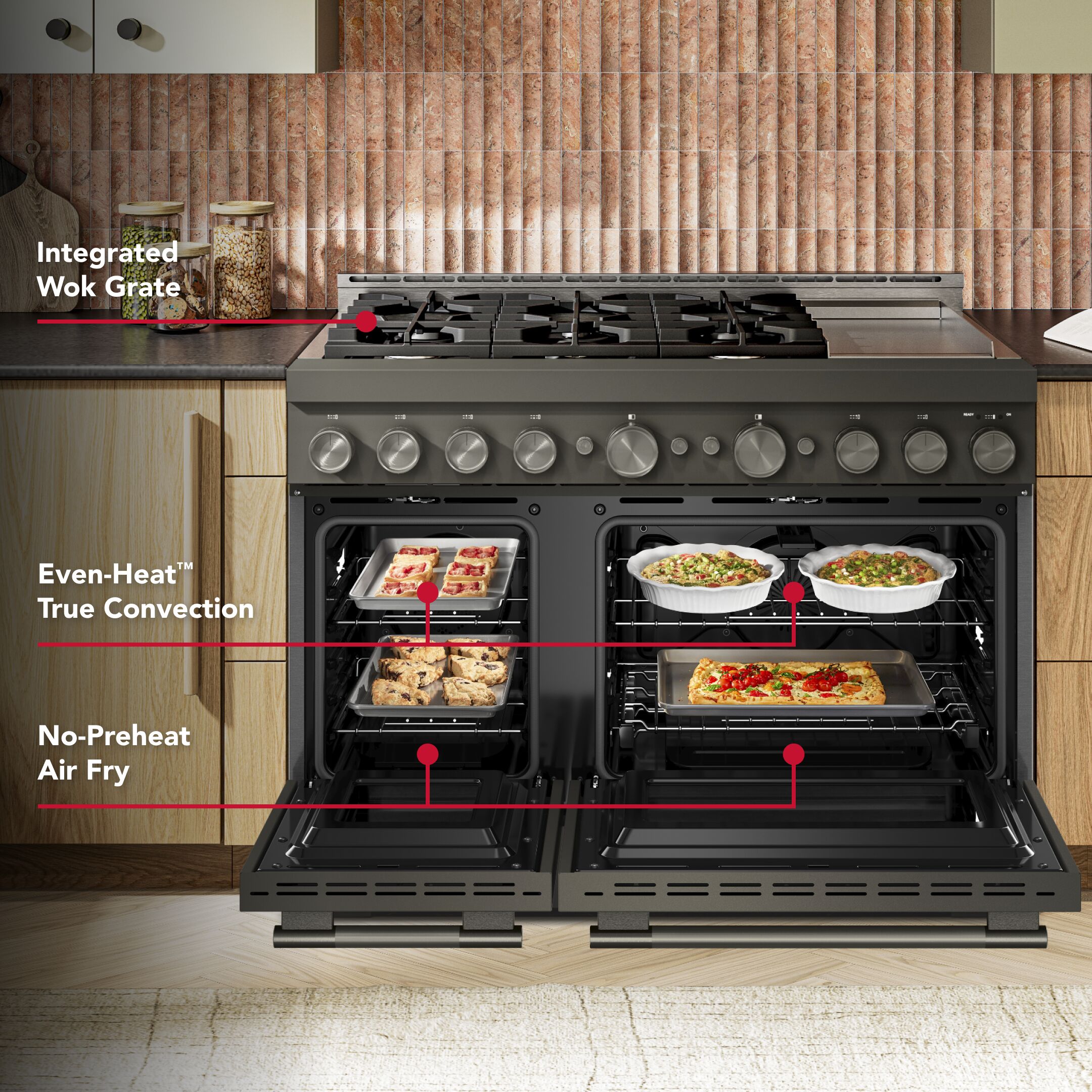 KitchenAid KFGD948SBE Double-Oven-Gas-Ranges - View #5