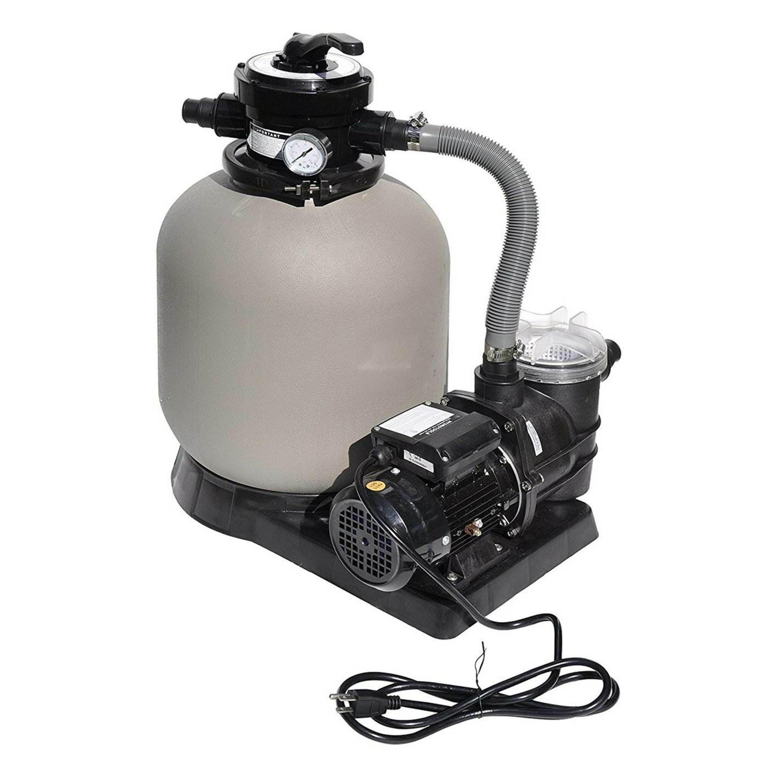 Phoenix 21ft Round Above Ground Pool with Pump and Ladder