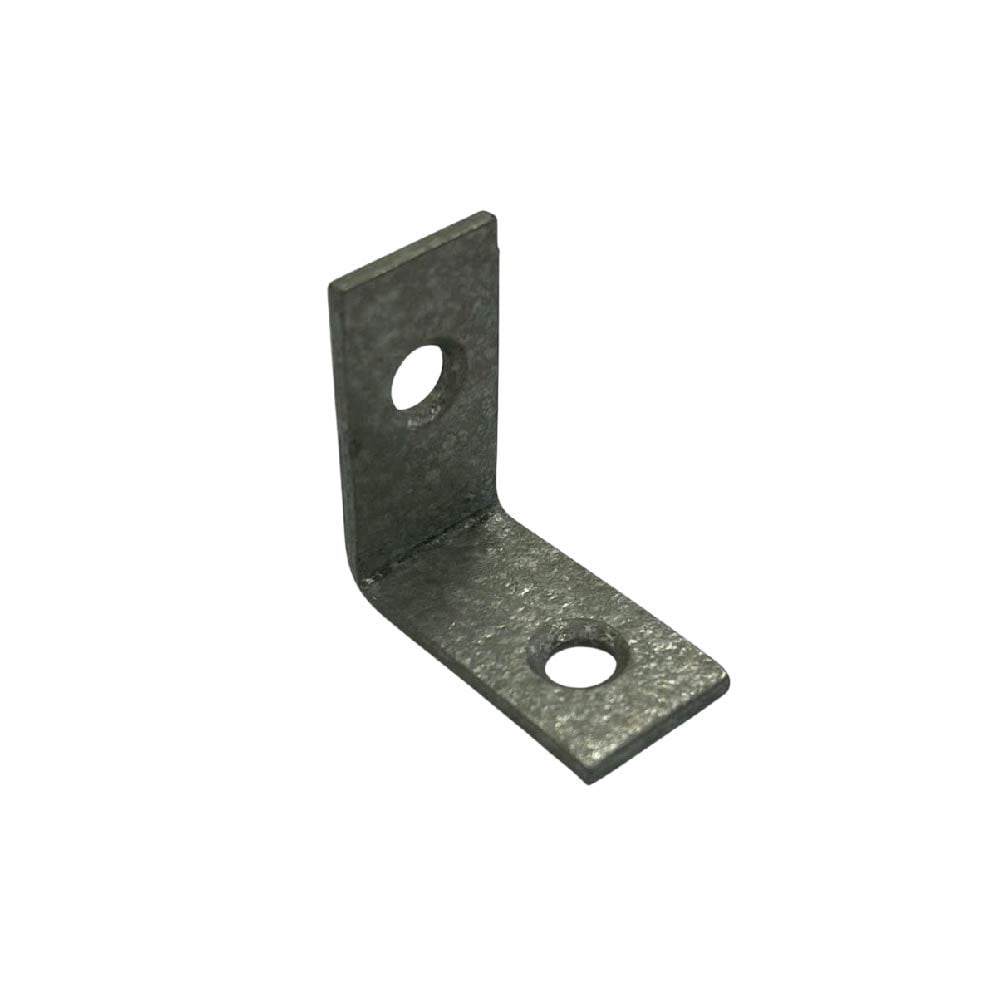 RELIABILT 1-in x 0.5-in x 1-in 1.8 -Gauge Galvanized Steel Corner brace 2 -Pack