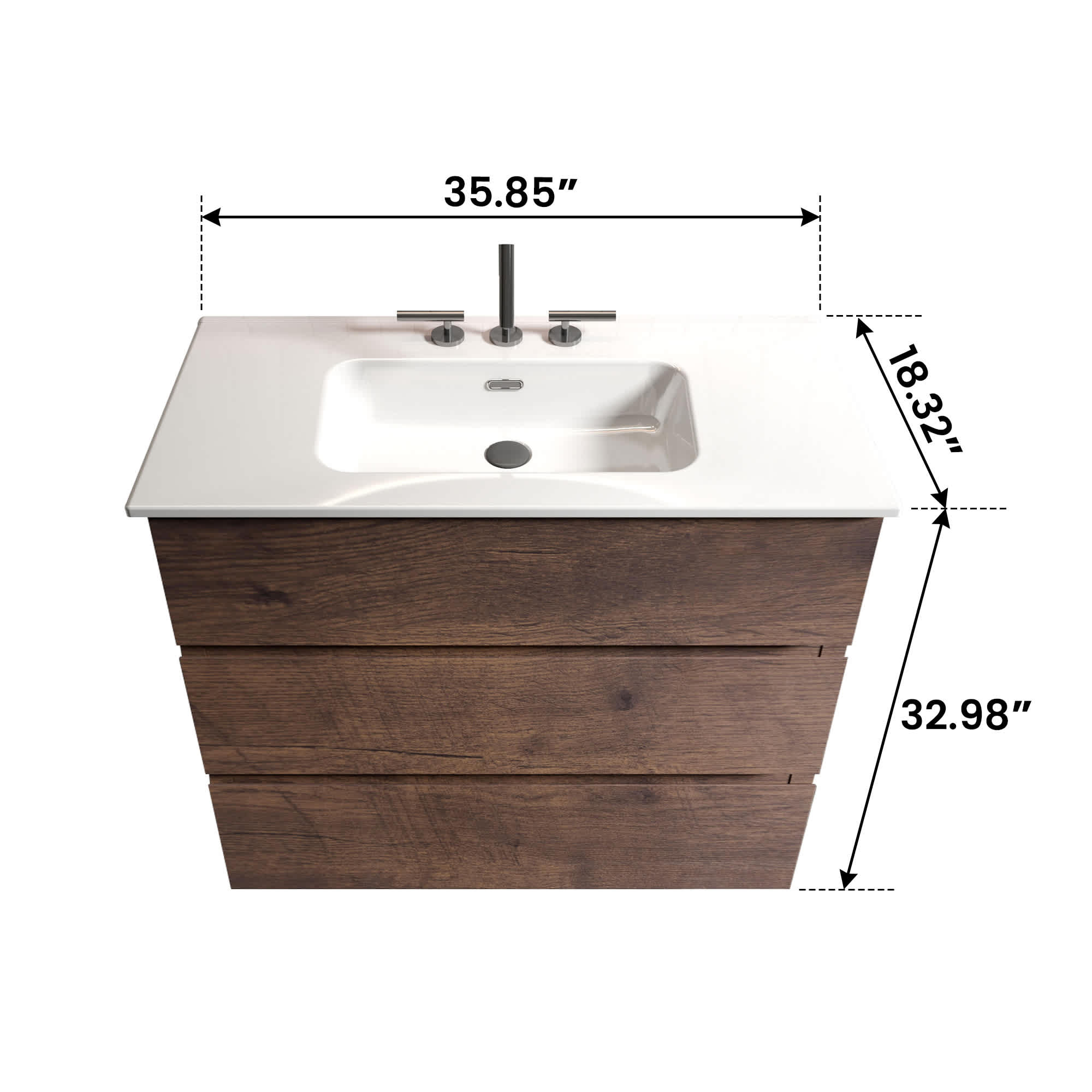 Roomfitters RF-W1865S00074 Bath-Vanity-Combo - View #3