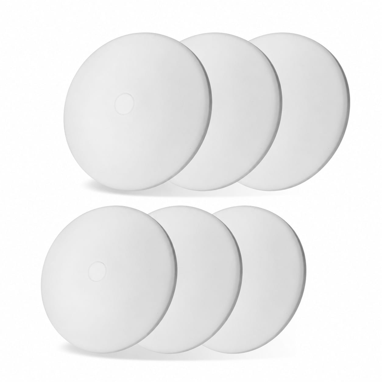 Etokfoks  Dimmable Dual Color RV Ceiling Light 4 5 in Interior Dome Puck Light with Memory Function for Motorhome Boat 6 Pack