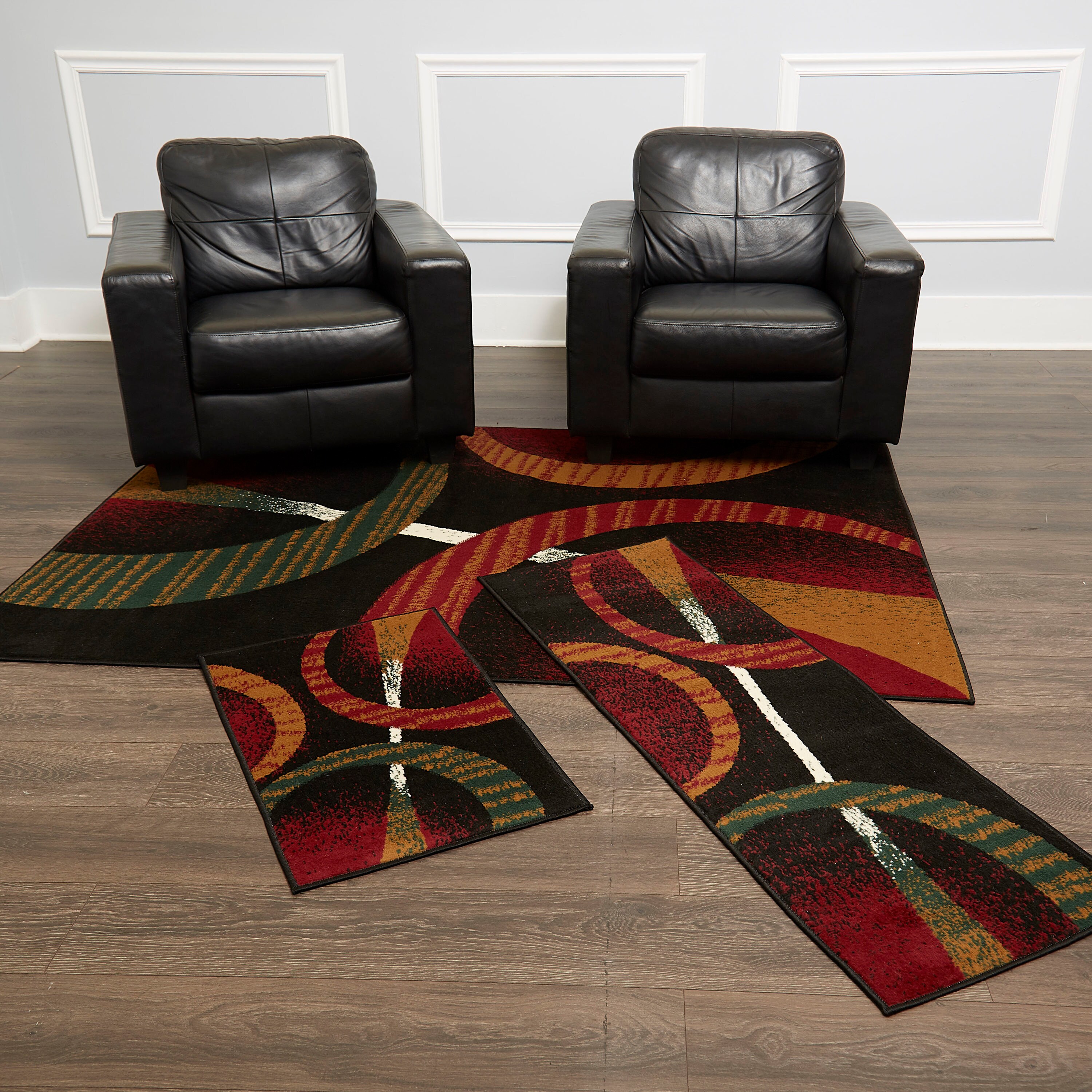 Home Dynamix Premium Indus Black Area Rug