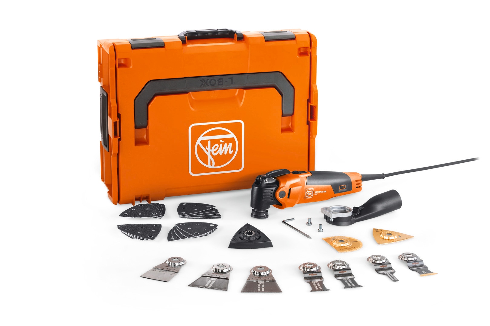 FEIN MULTIMASTER MM 500 Plus Top Corded 3-Amp Variable 40-Piece Oscillating Multi-Tool Kit with Hard Case 72296770090 Sansujyuku sansujyuku.com