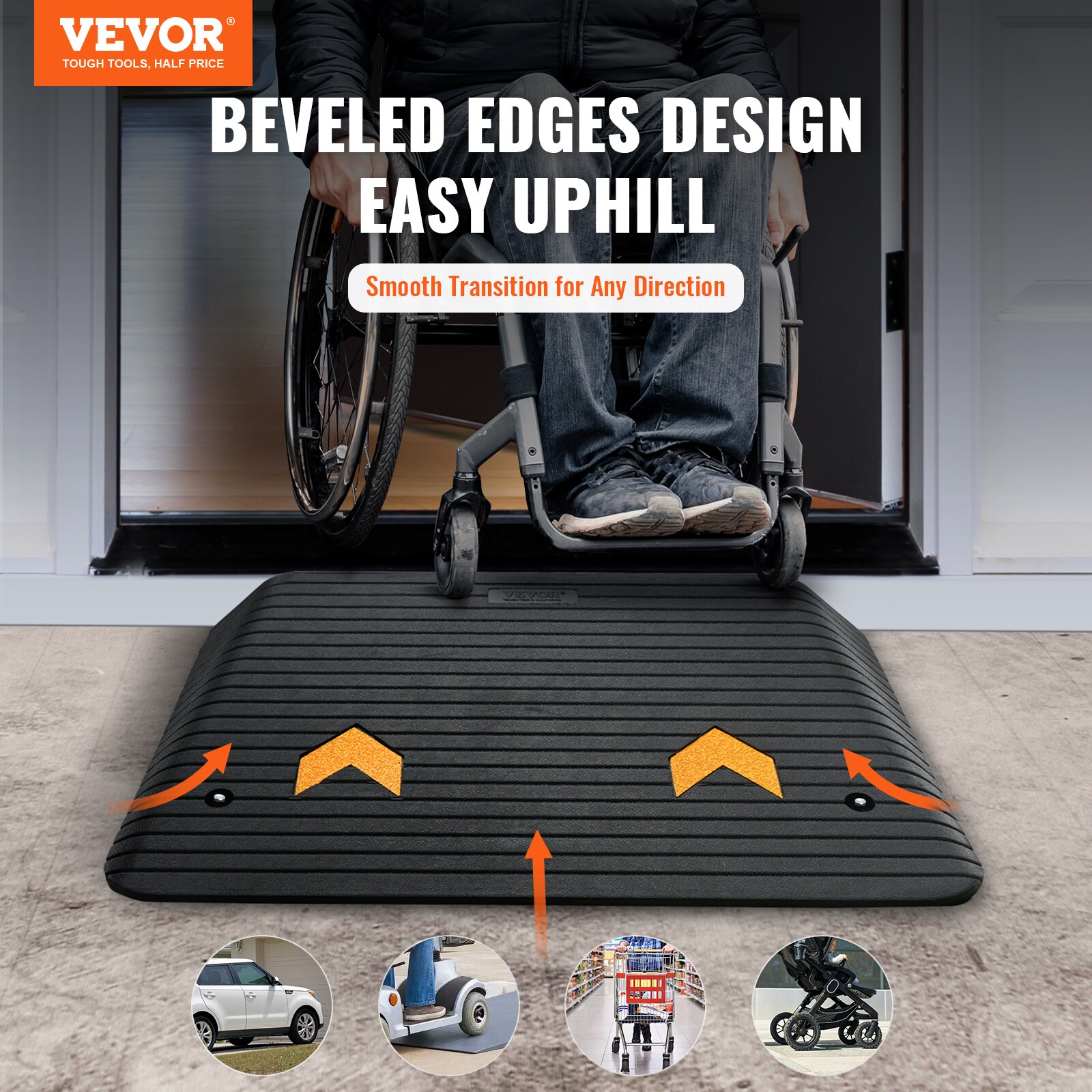 VEVOR XBLYPDBG355X2YEU8V0 Access-Ramps - View #3