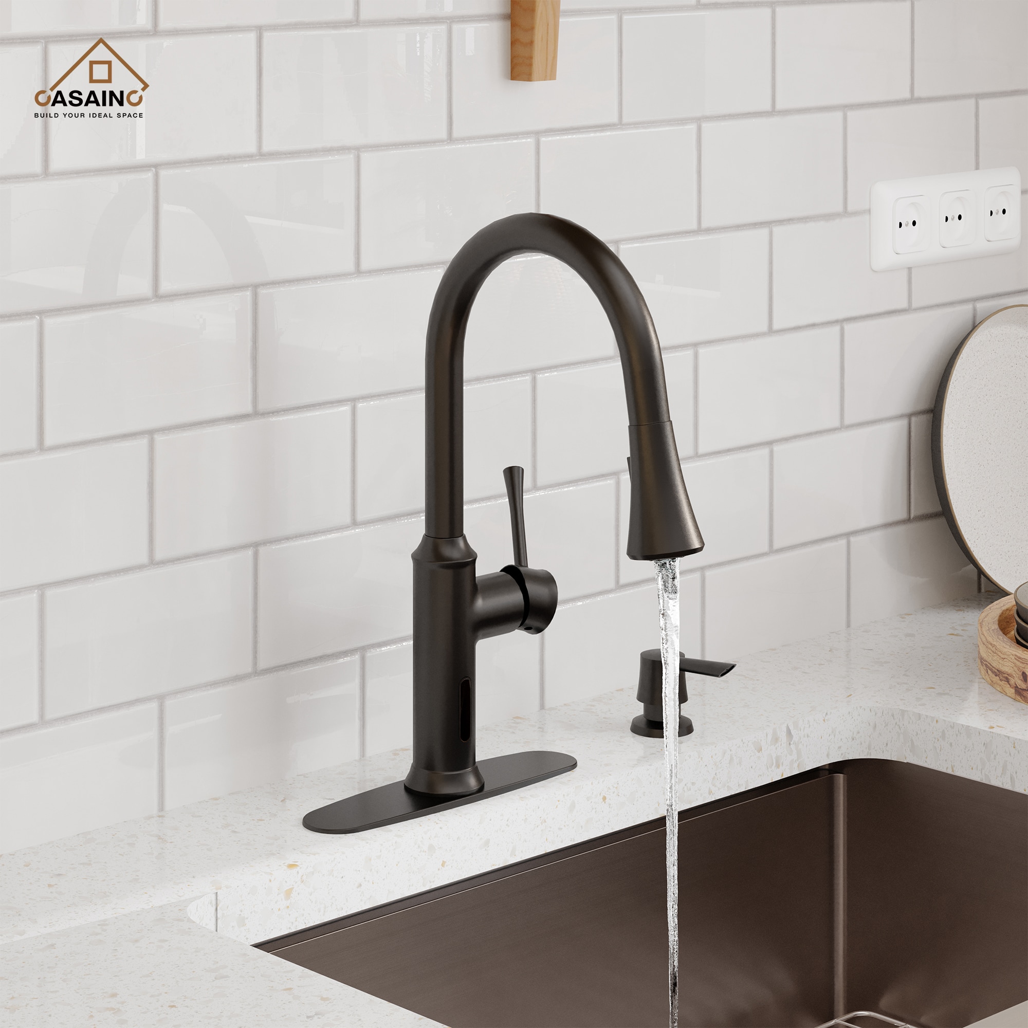 CASAINC KCLT0044MB Kitchen-Faucets - View #5