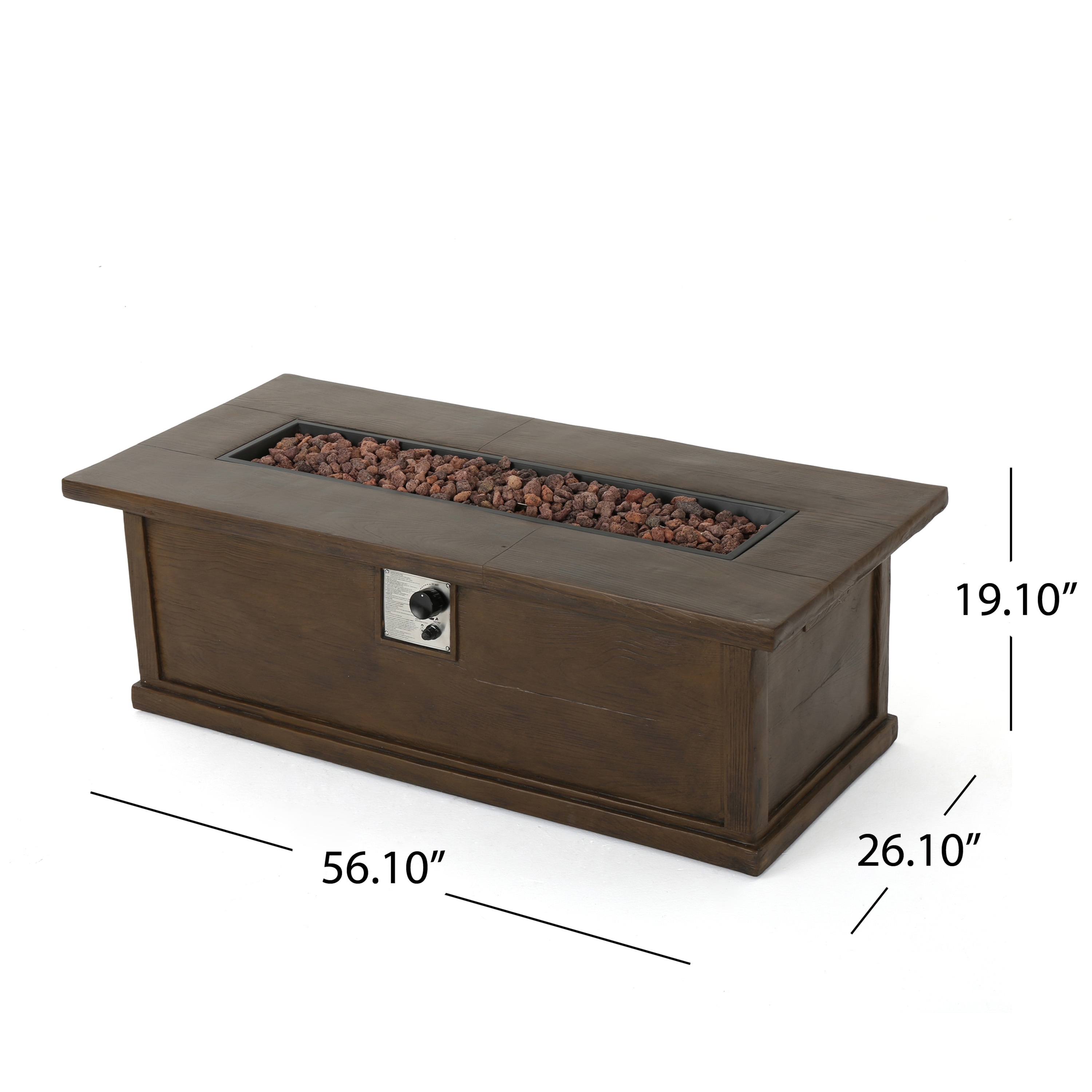 Tatayosi P1-0BRN-50K Outdoor-Gas-Firepits - View #14