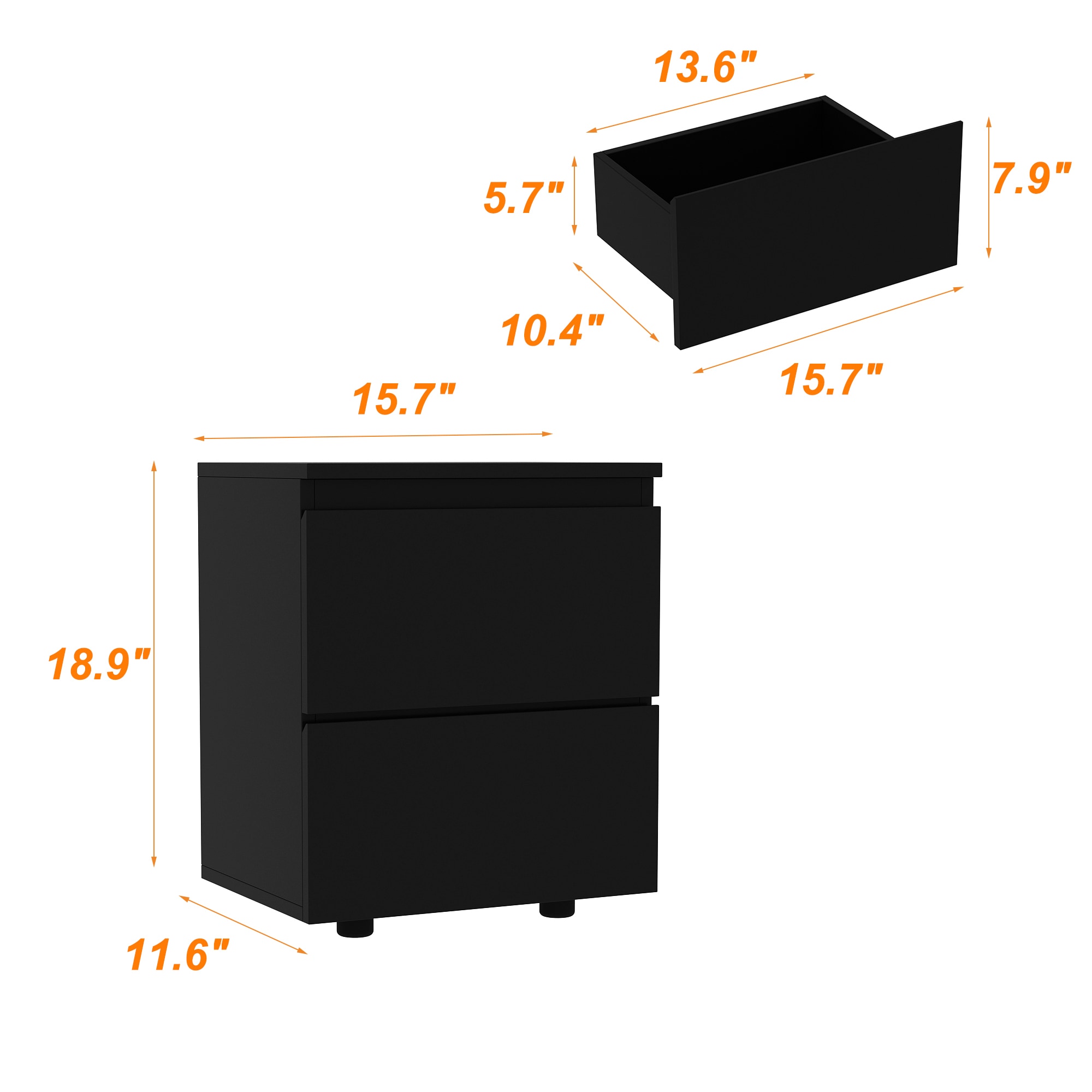 FUFU&GAGA KF200150-04 nightstands - View #14