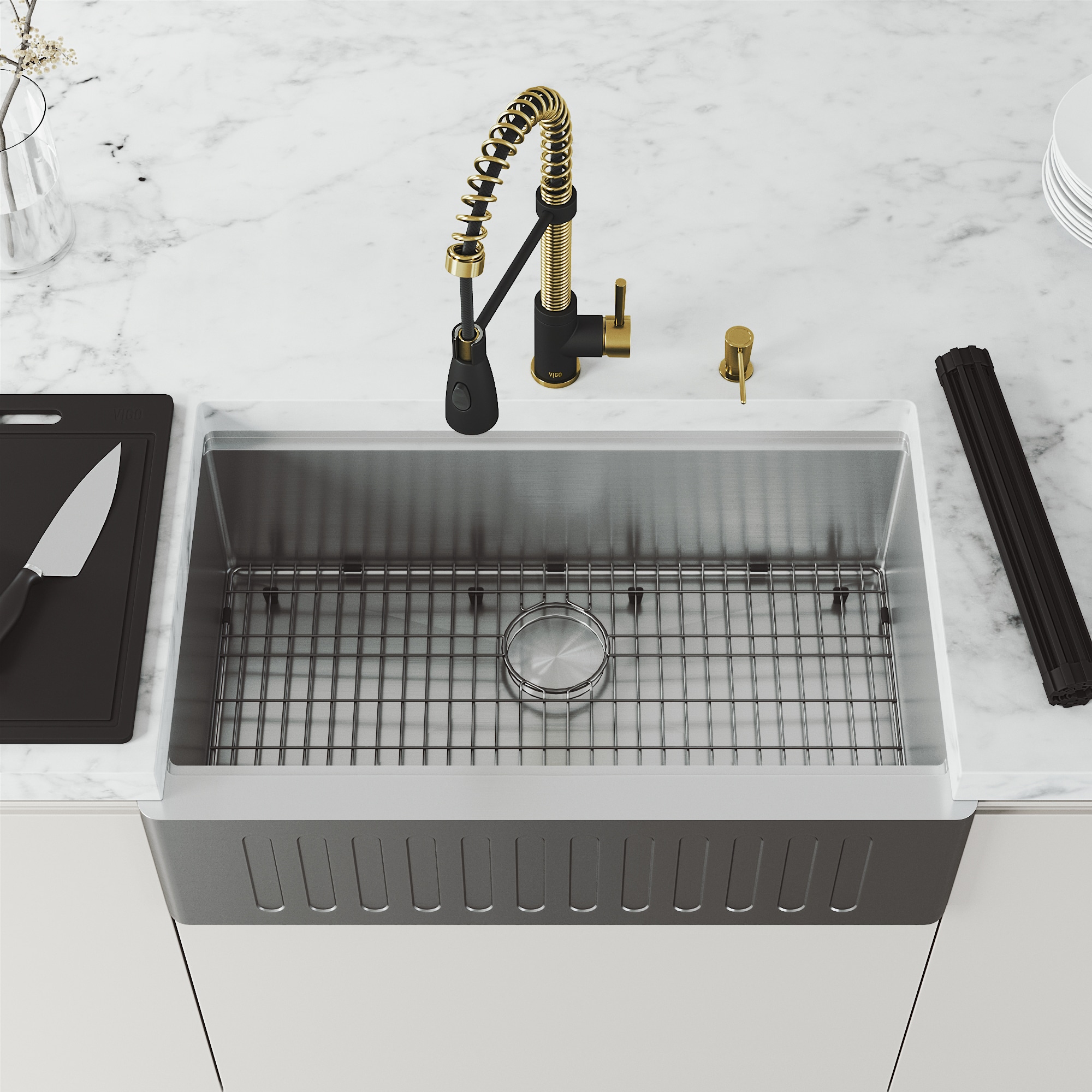 VIGO VG02003MGMBK2 Kitchen-Faucets - View #8