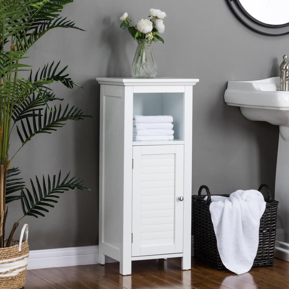 3-Tier Slim Bathroom Organizer Freestanding Floor Storage Narrow