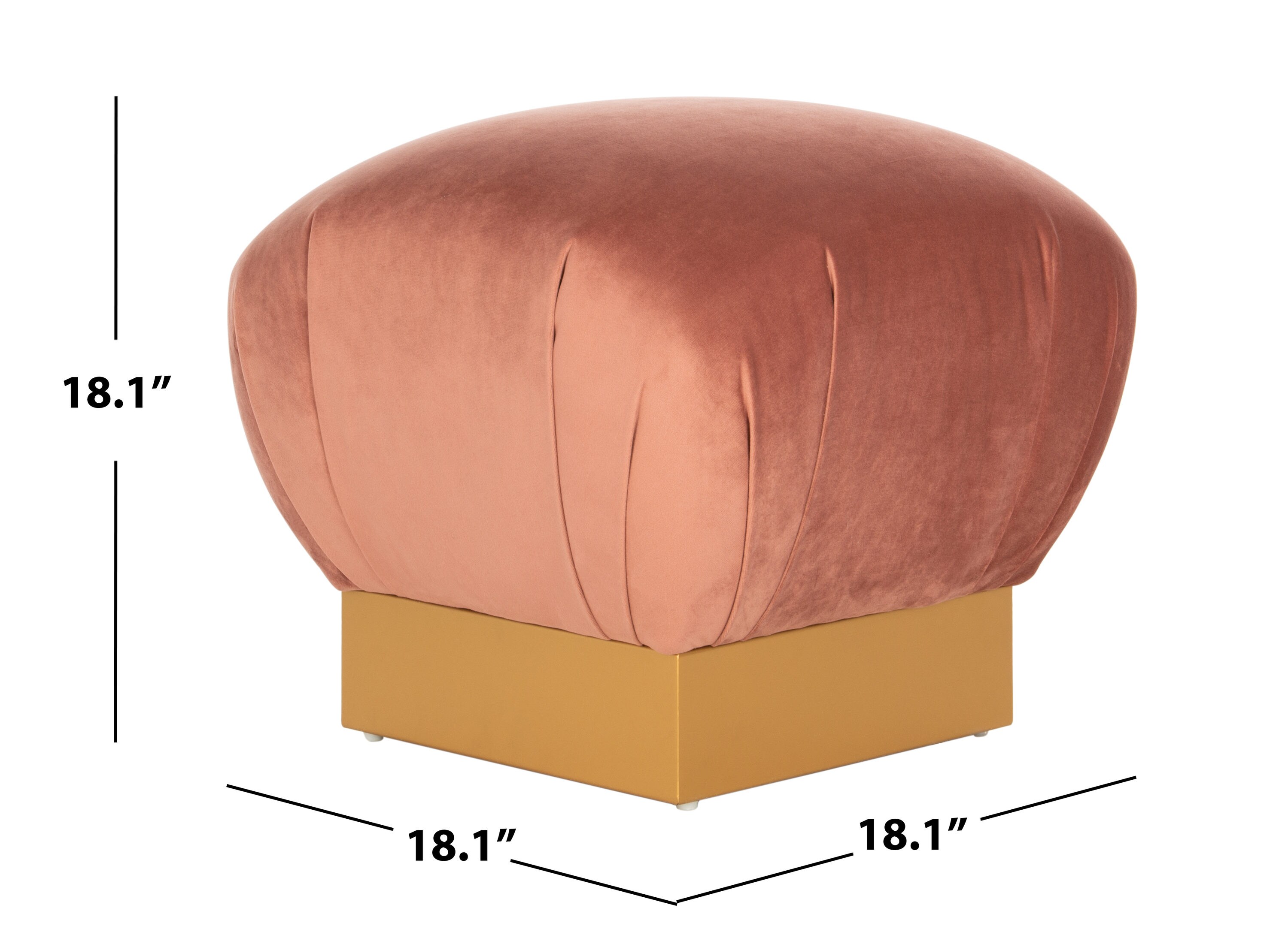 Safavieh SFV3577A Indoor-Ottomans - View #4