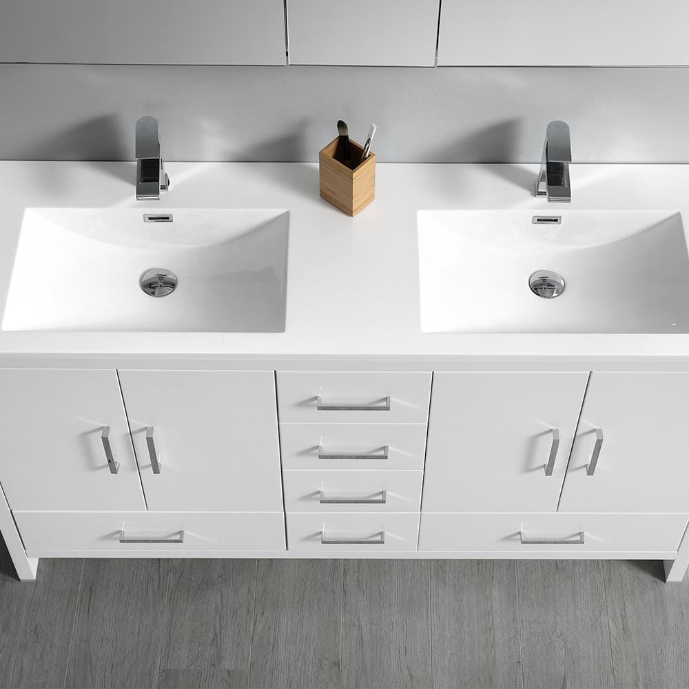 Fresca FCB9460WH-D-I Bath-Vanity-Combo - View #7