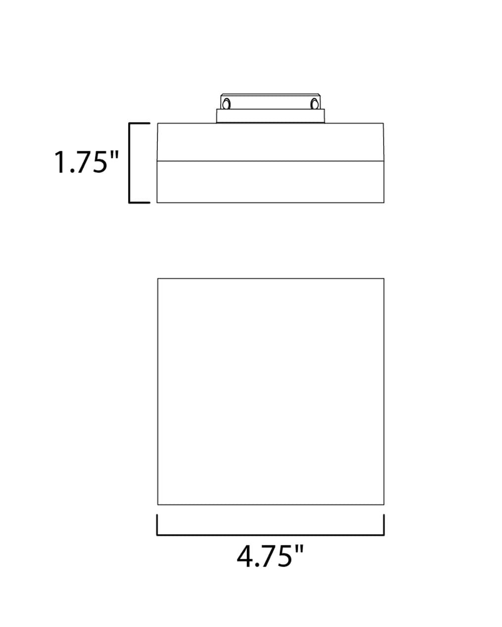 Maxim Lighting 57686CLFTSN flushmounts - View #2