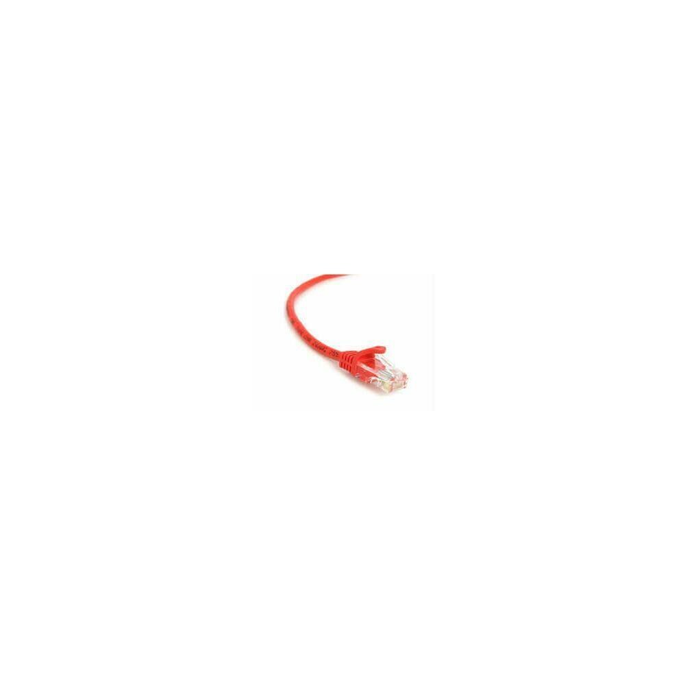 StarTech SY2585719 Startech 45PATCH30RD 30 Ft Red Cat5E Snagless Patch Cable