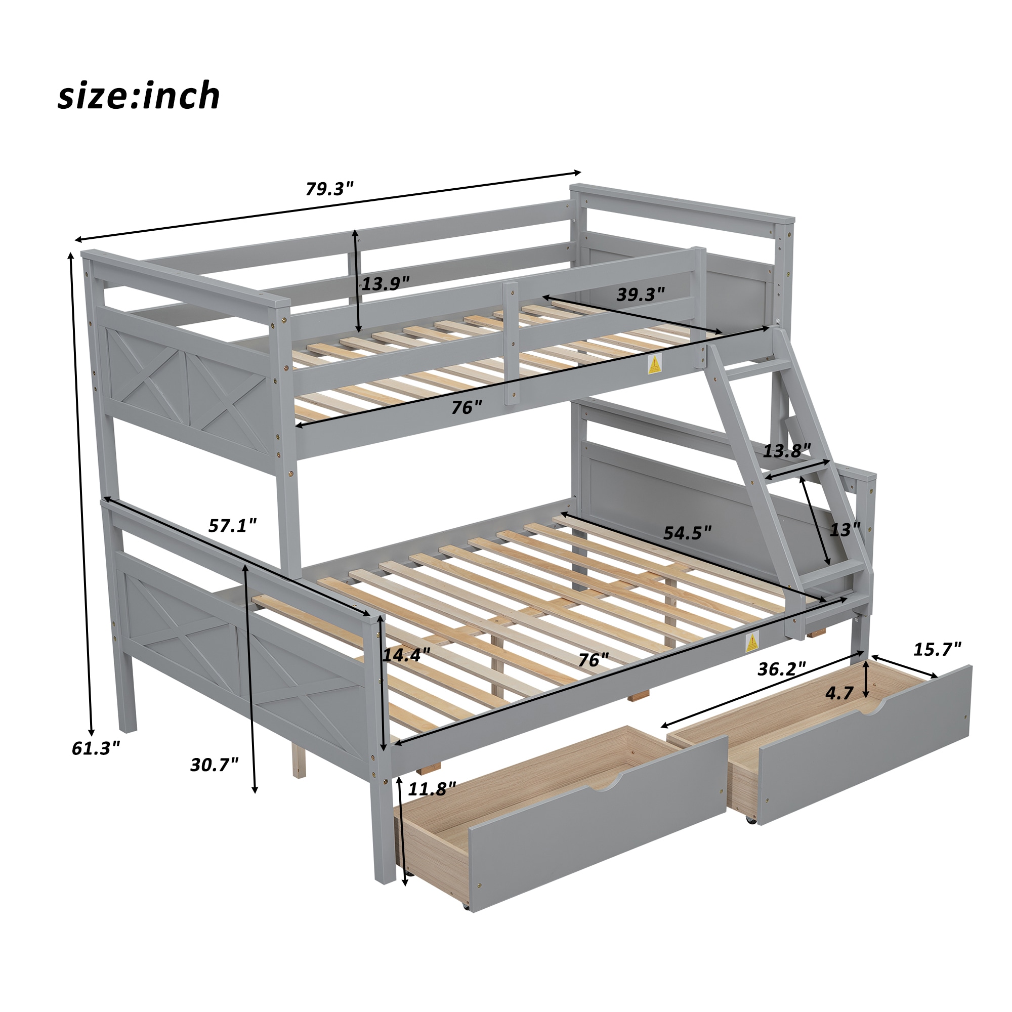 ModernLuxe SM000119AAE-1 Bunk-Beds - View #3