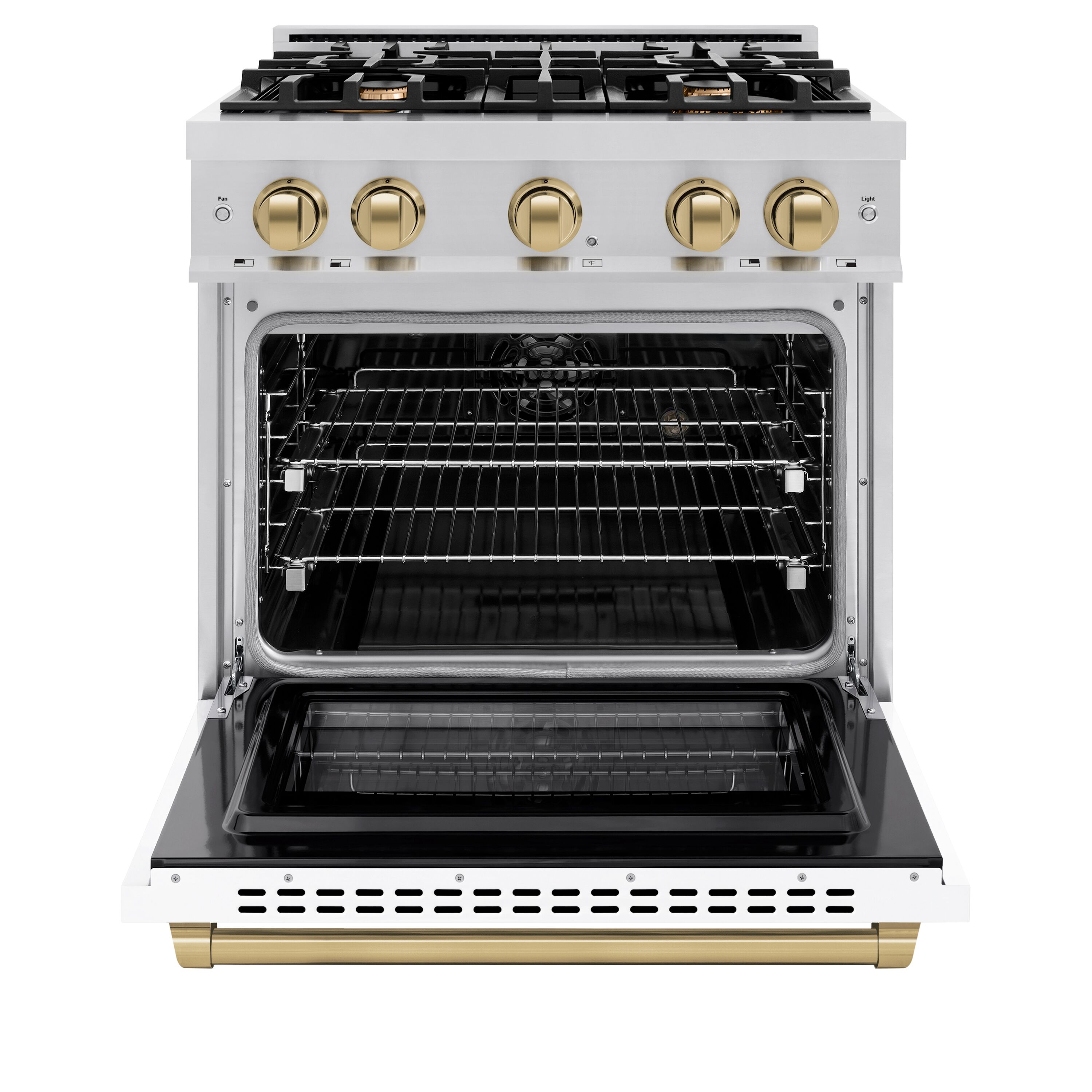 ZLINE KITCHEN & BATH HDRZ-WM-30-CB Dual-Fuel-Ranges - View #4